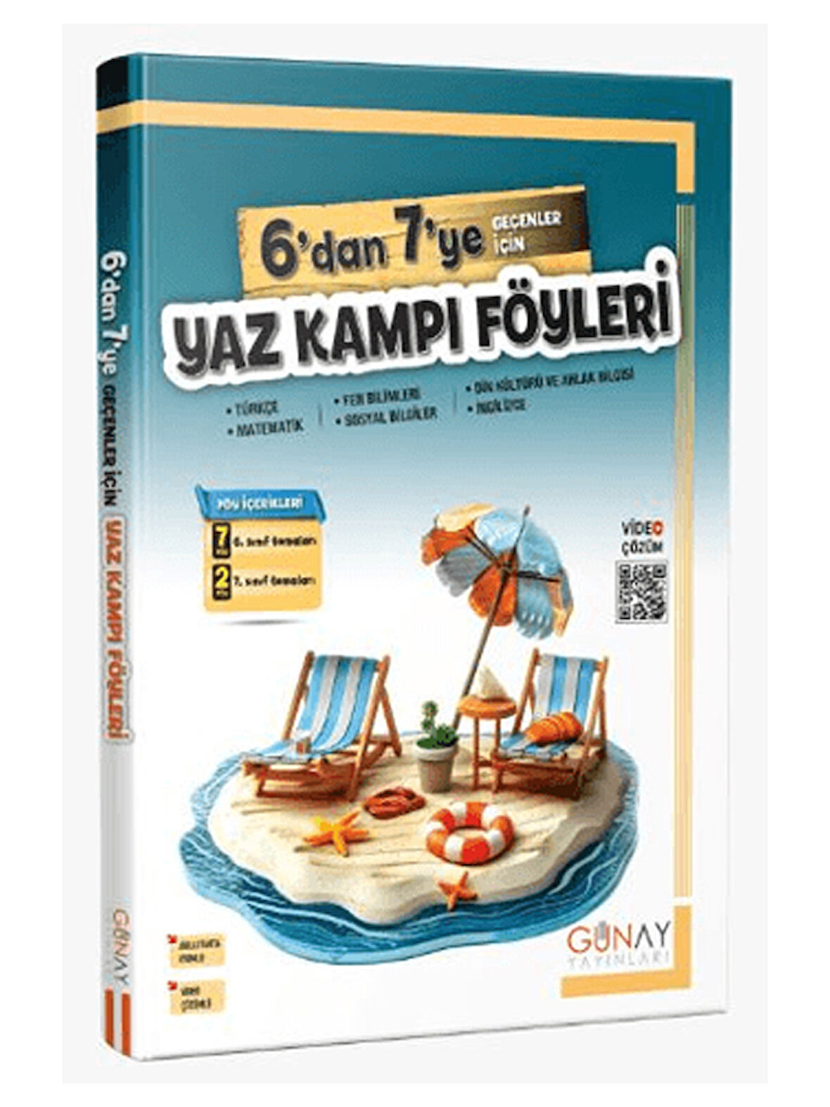 Günay Yayınları 6`dan 7`ye Geçenler İçin Yaz Kampı Föyleri
