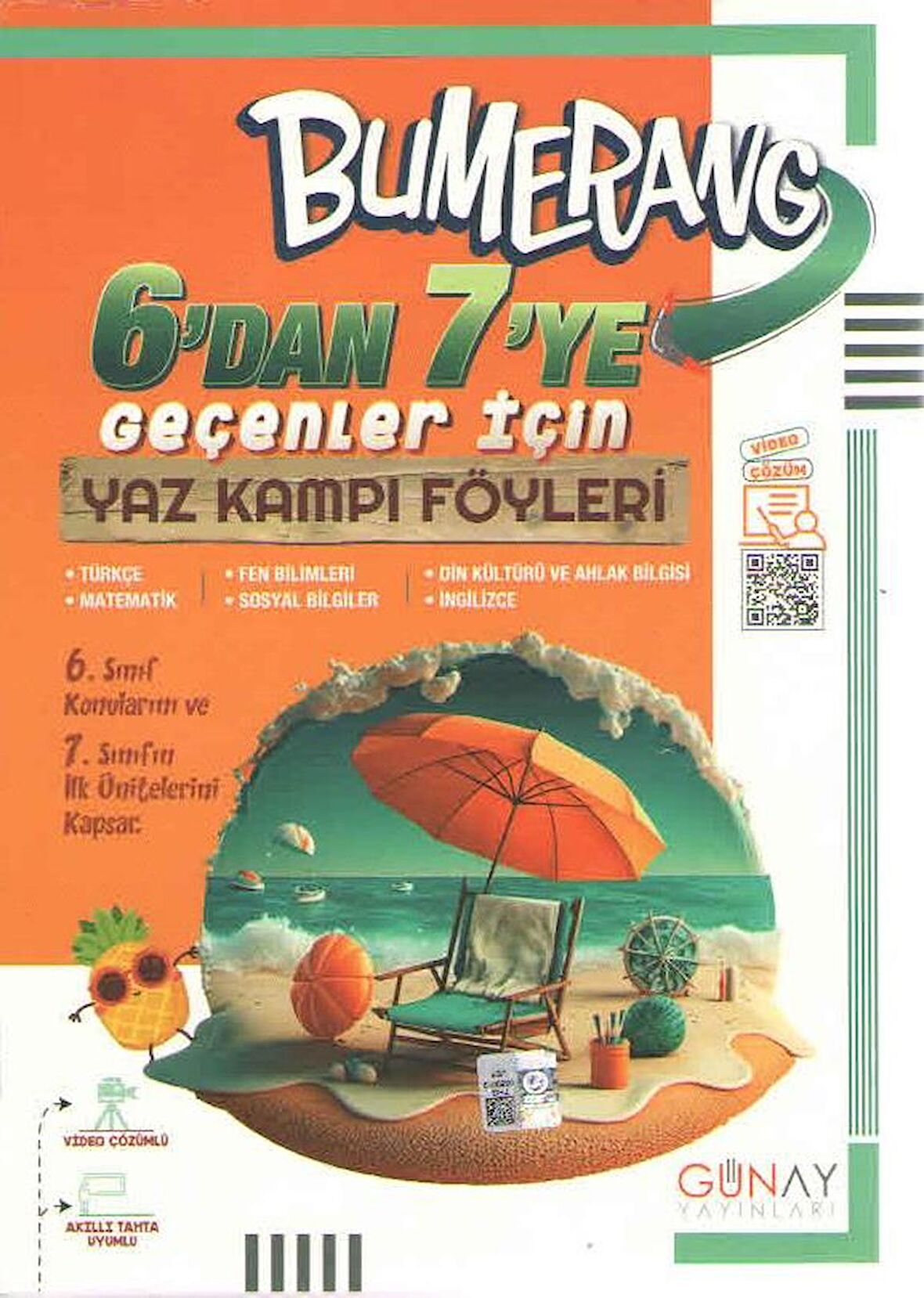 6'dan 7'ye Bumerang Yaz Kampı Föyleri