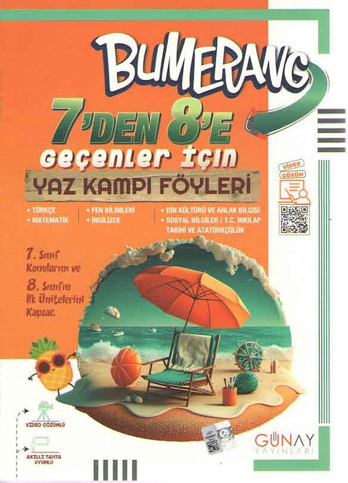 7'den 8'e Bumerang Yaz Kampı Föyleri