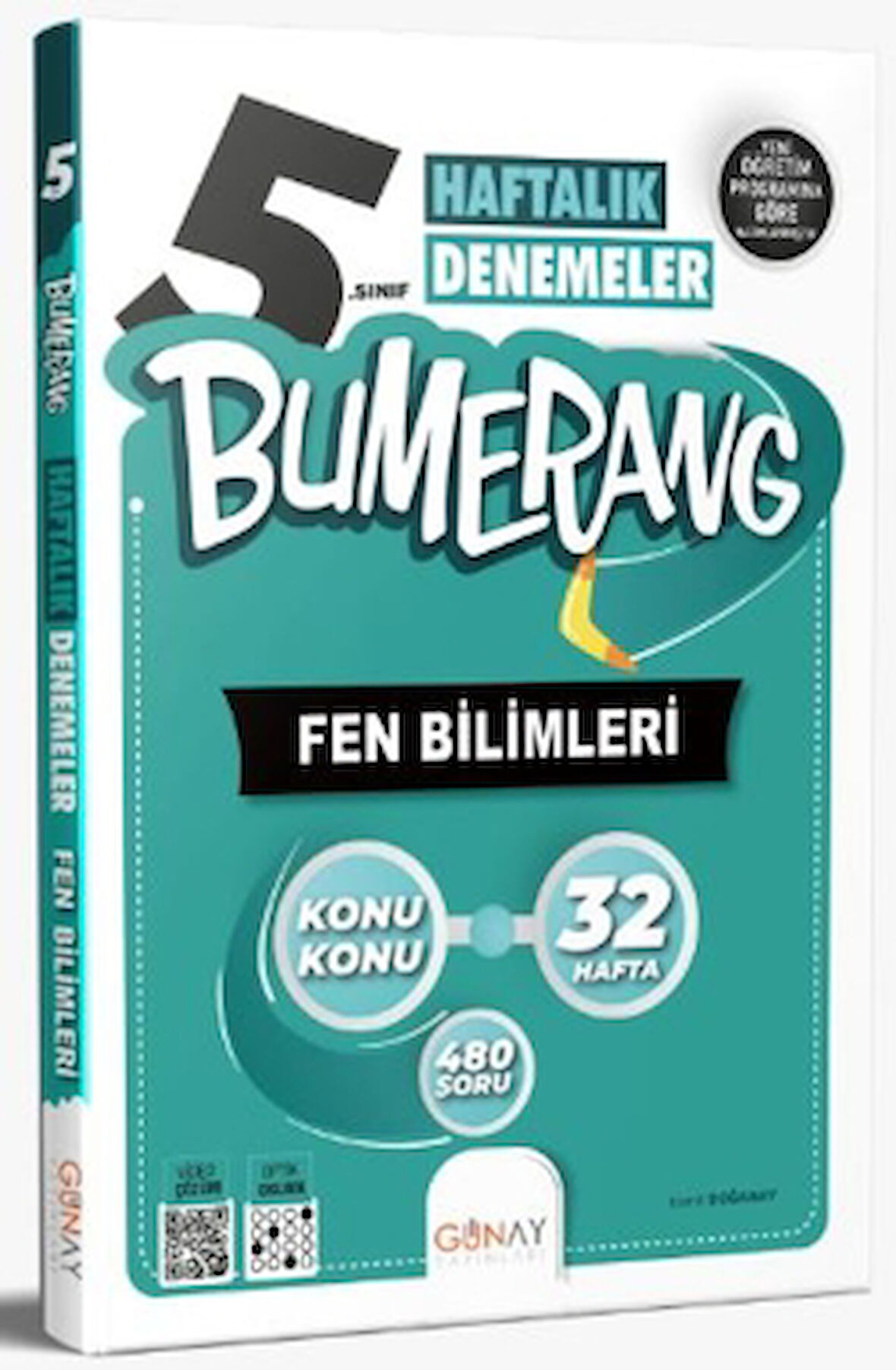 5. Sınıf Bumerang 32 Haftalık Fen Bilimleri Denemeleri