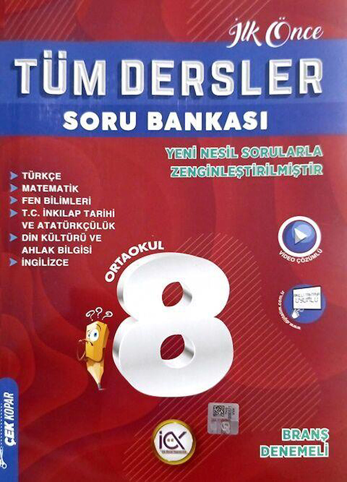 8. Sınıf LGS Tüm Dersler Soru Bankası İlk Önce Yayıncılık