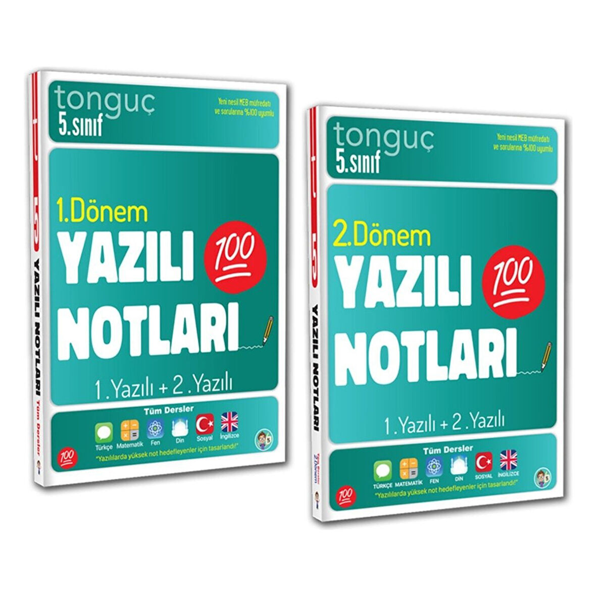 5. Sınıf Yazılı Notları 1. Dönem ve 2. Dönem 1 ve 2. Yazılı 2025