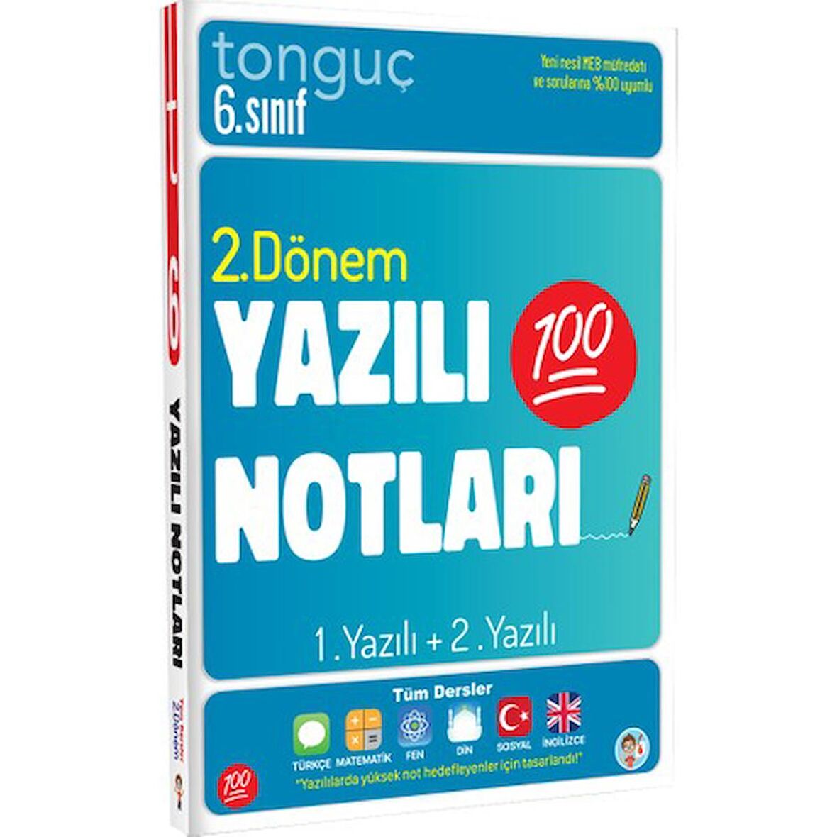 Tonguç Yayınları 6. Sınıf Yazılı Notları 2. Dönem 1 ve 2. Yazılı