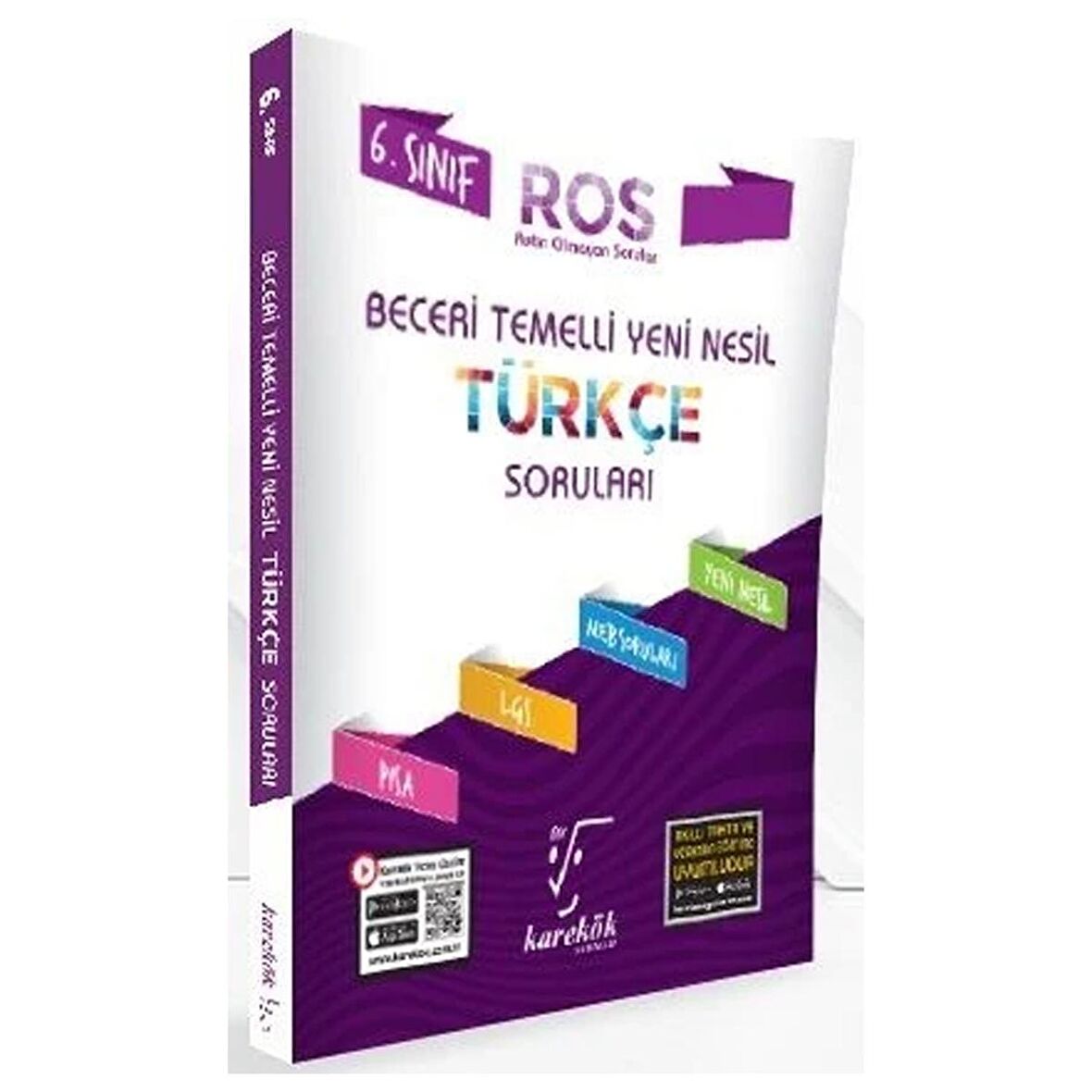 Karekök 6. Sınıf Türkçe ROS Serisi Soru Bankası Karekök Yayınları