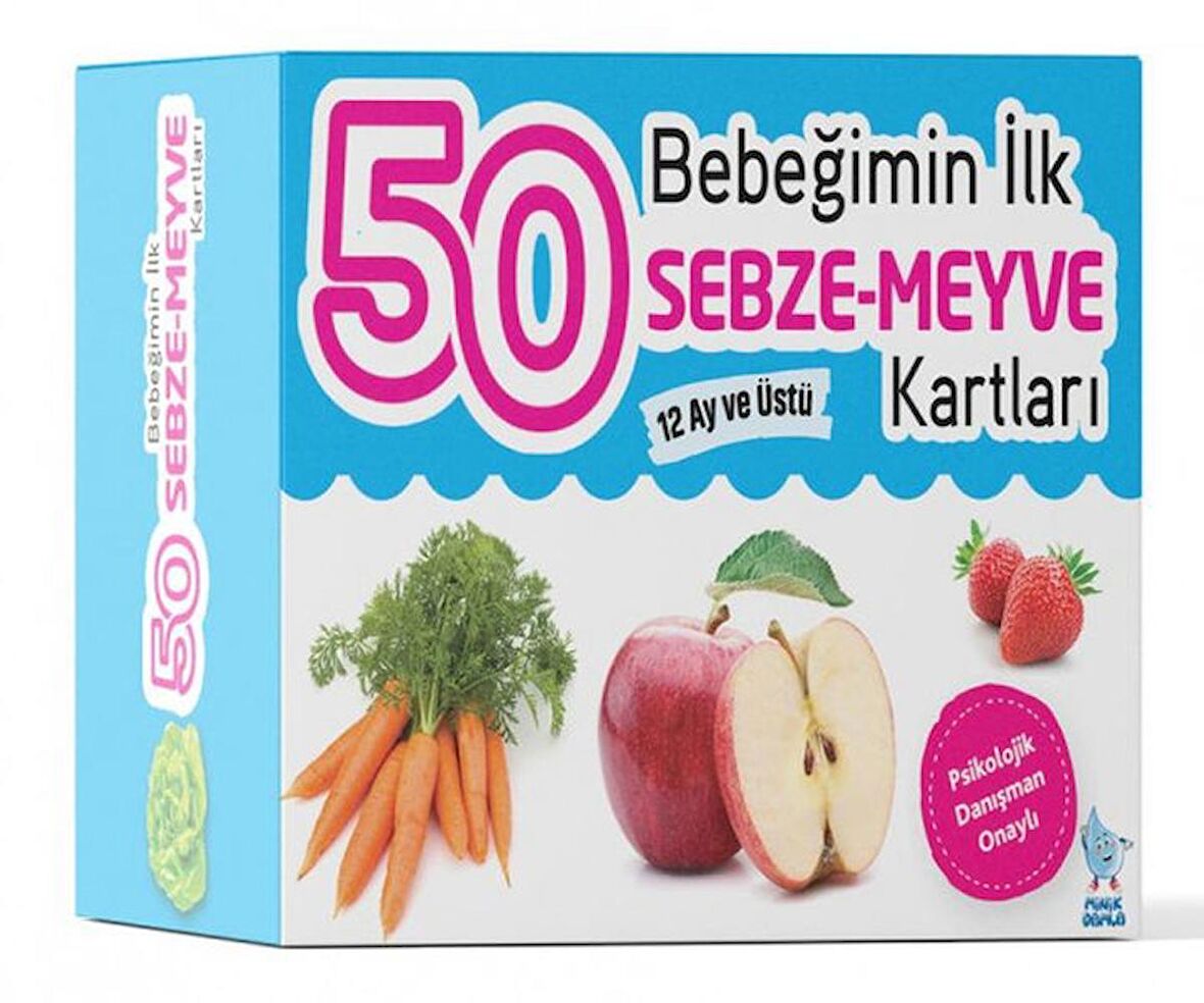 Bebeğimin İlk 50 Sebze - Meyve Kartları