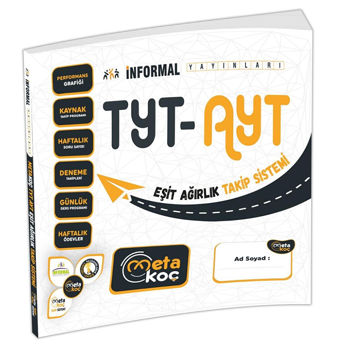 2022 TYT-AYT İnformal Yayınları Meta Koç Eşit Ağırlık Öğrenci Takip Sistemi