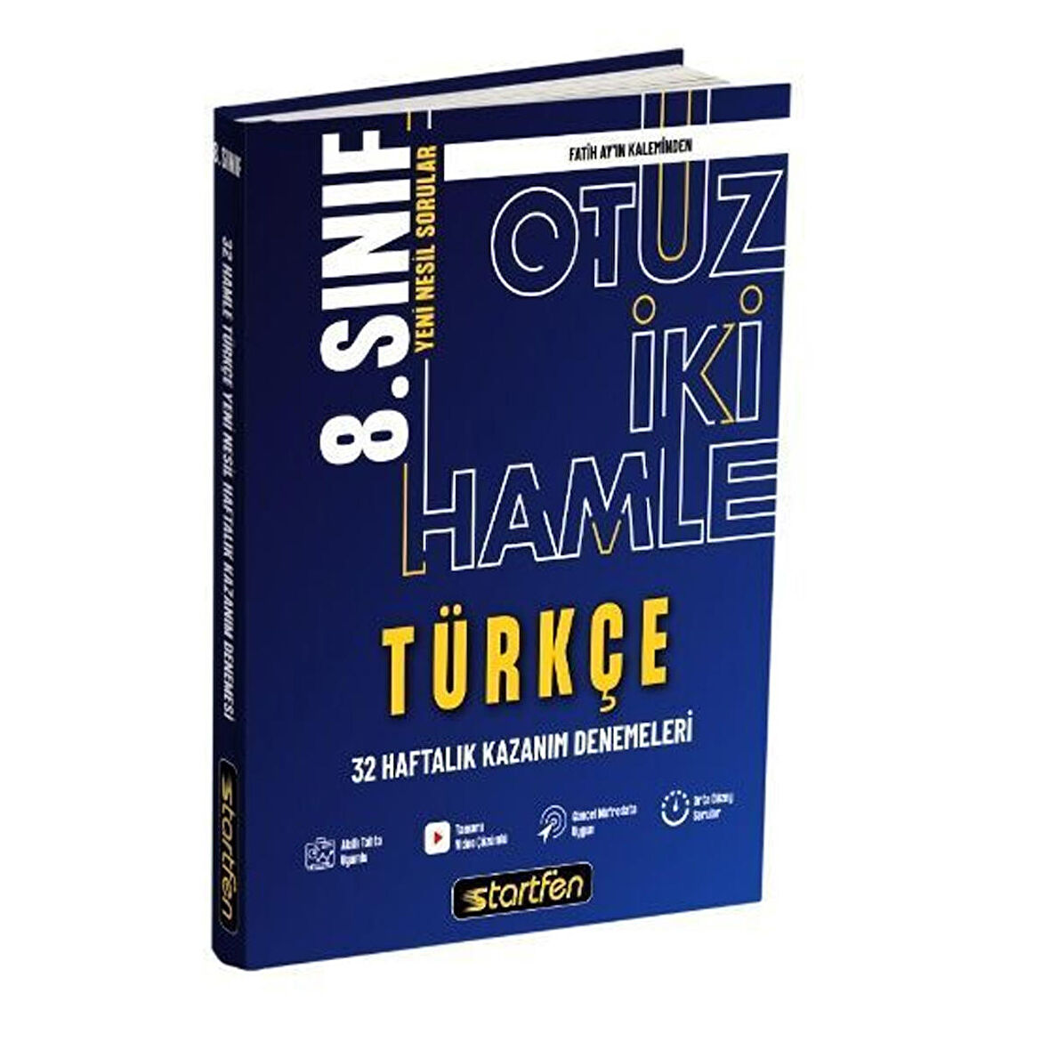 8. Sınıf Türkçe 32 Hamle Haftalık Kazanım Denemeleri