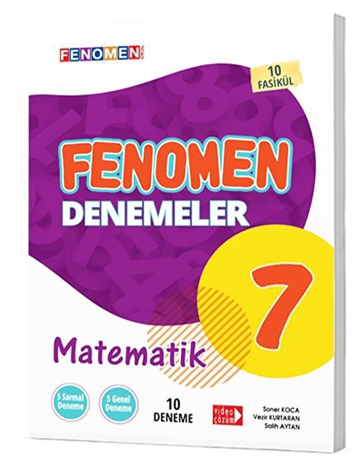 7. Sınıf Matematik 10 Deneme Fenomen Okul Yayınları