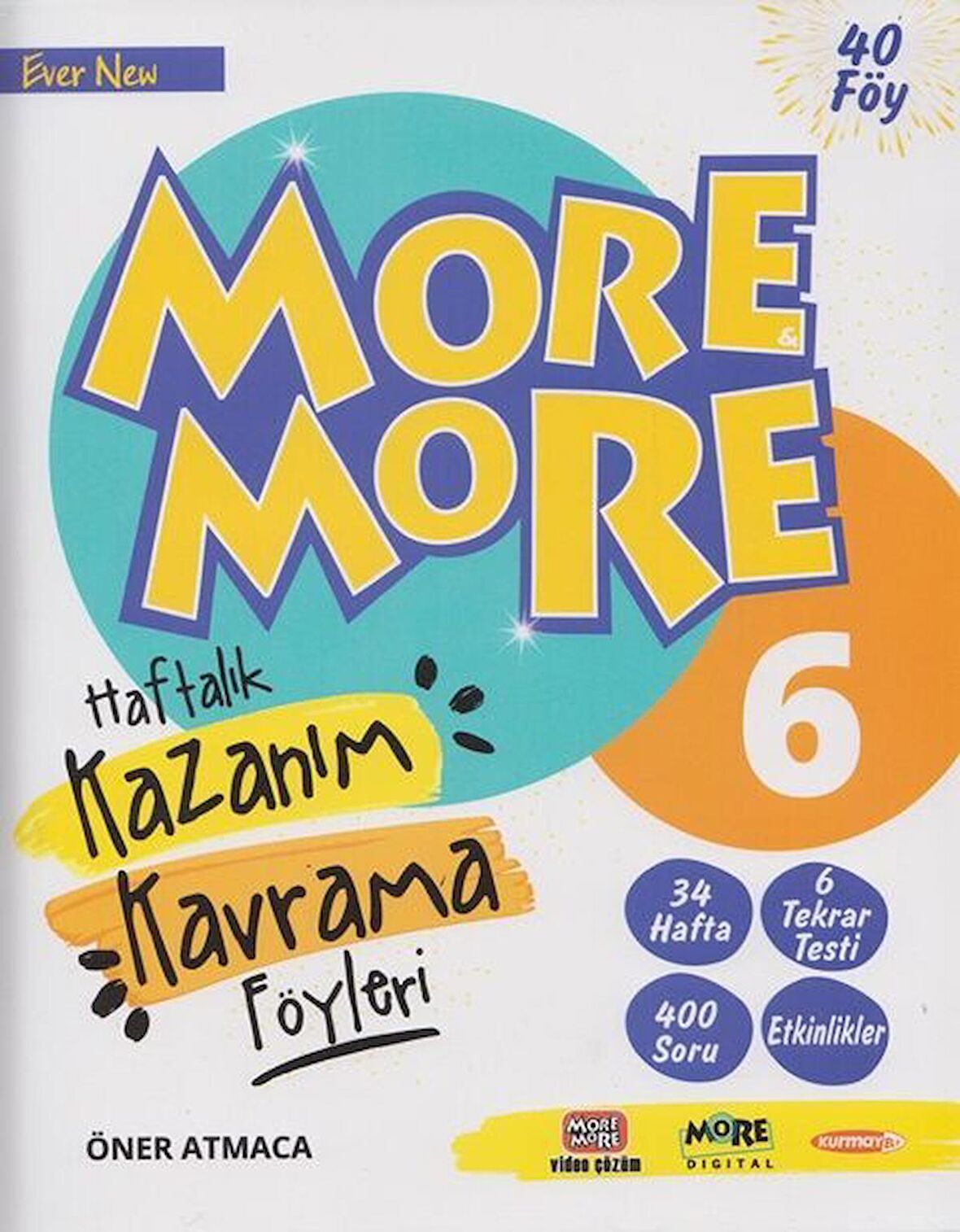 6. Sınıf More and More English Haftalık Kazanım Kavrama Föyleri (40 Föy)