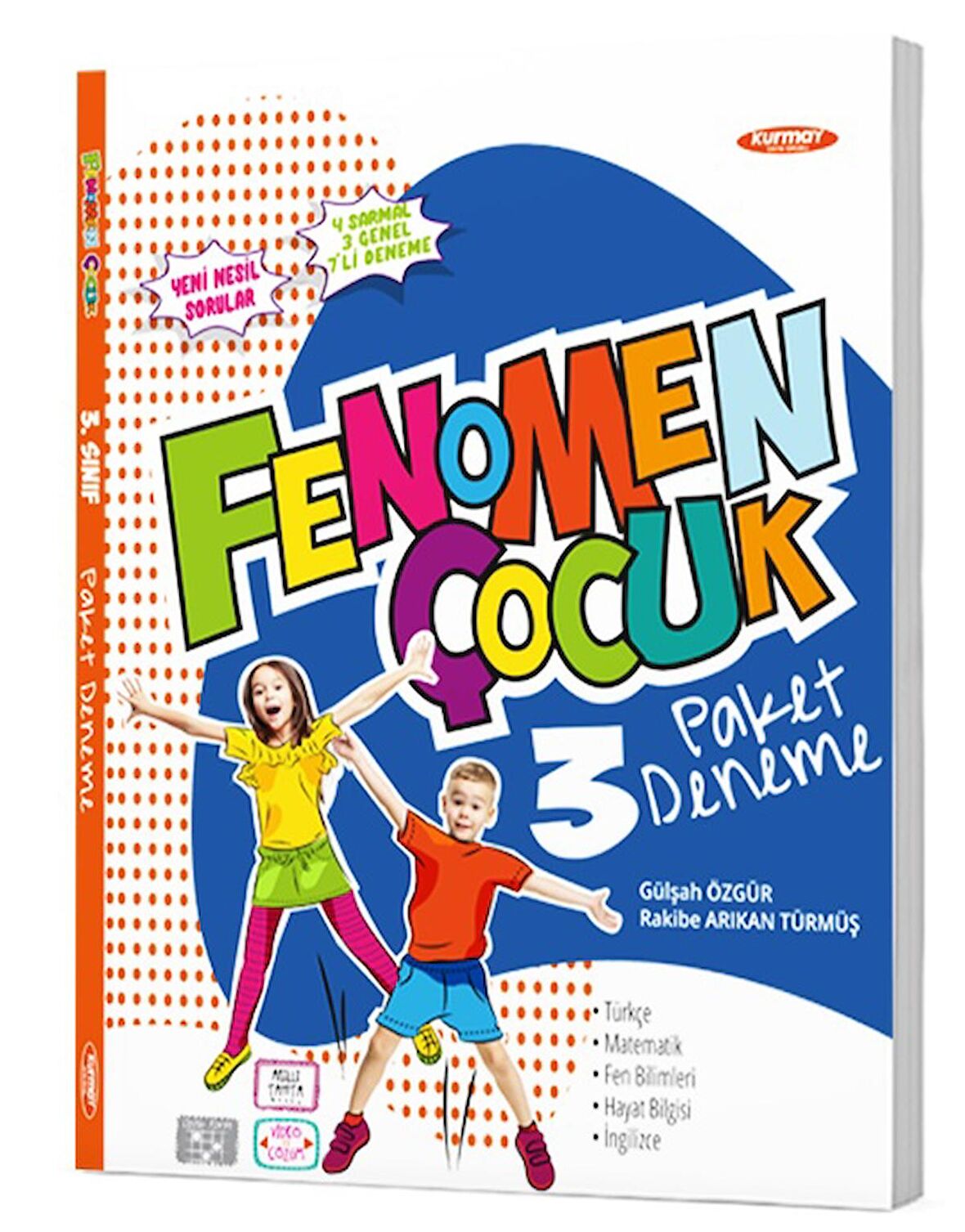 3. Sınıf Tüm Dersler Paket Deneme (7 Deneme) Fenomen Çocuk