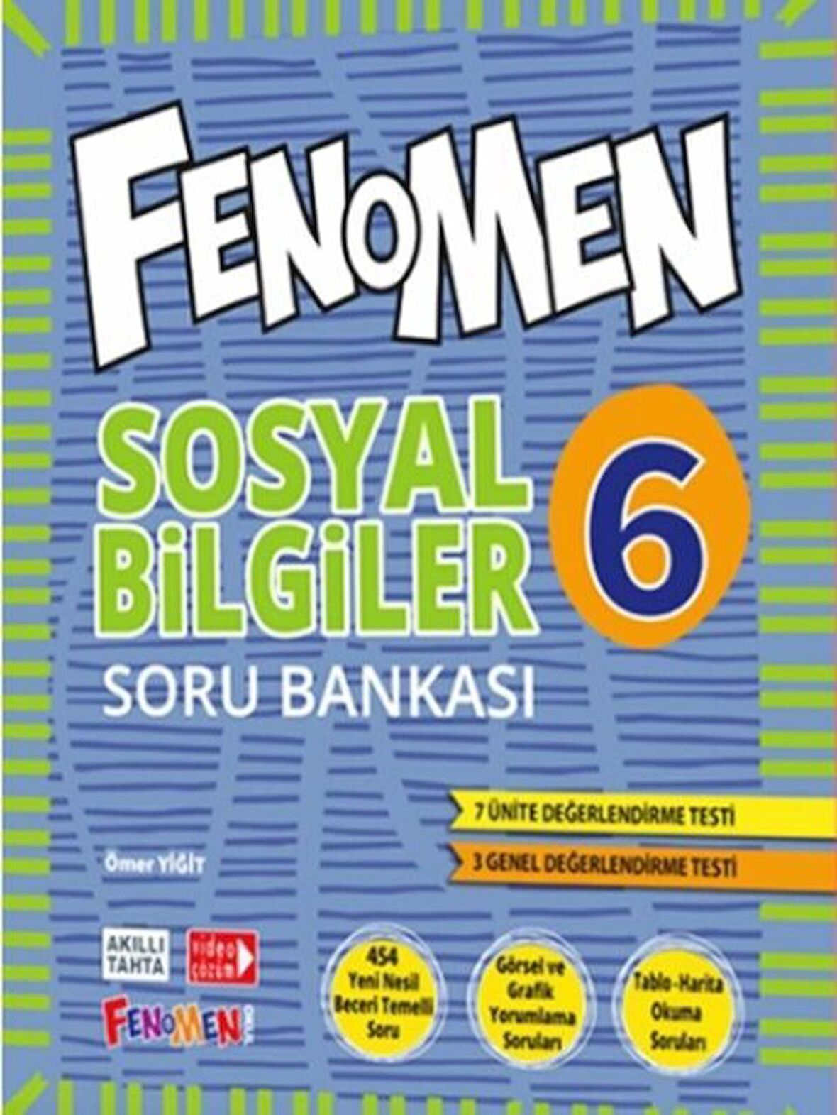 6. Sınıf Sosyal Bilgiler Soru Bankası Fenomen Okul Yayınları