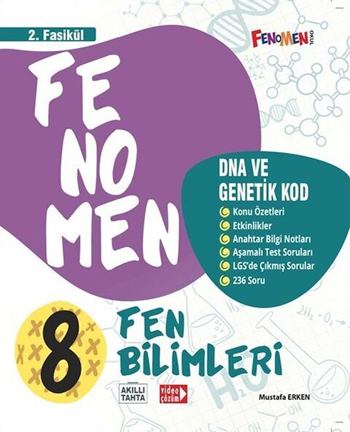 Fenomen Okul Yayınları 8. Sınıf LGS Fen Bilimleri Dna ve Genetik Kod 2. Fasikül