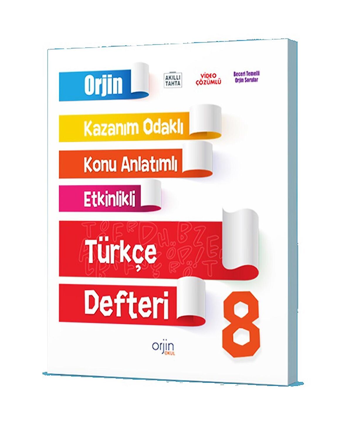 Orjin 8. Sınıf Türkçe Defteri