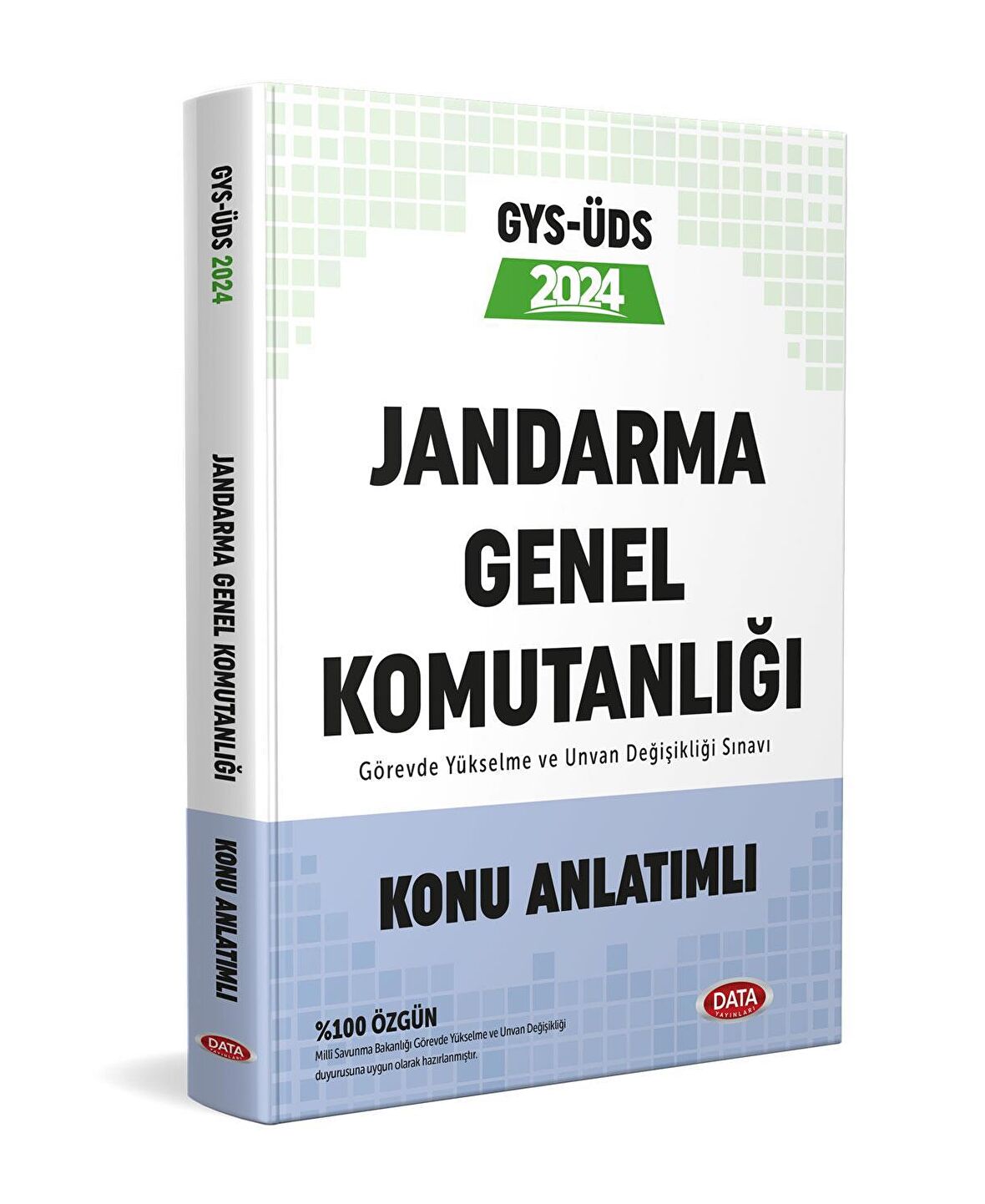 2024 GYS ÜDS Jandarma Genel Komutanlığı Konu Anlatımlı Görevde Yükselme Data Yayınları