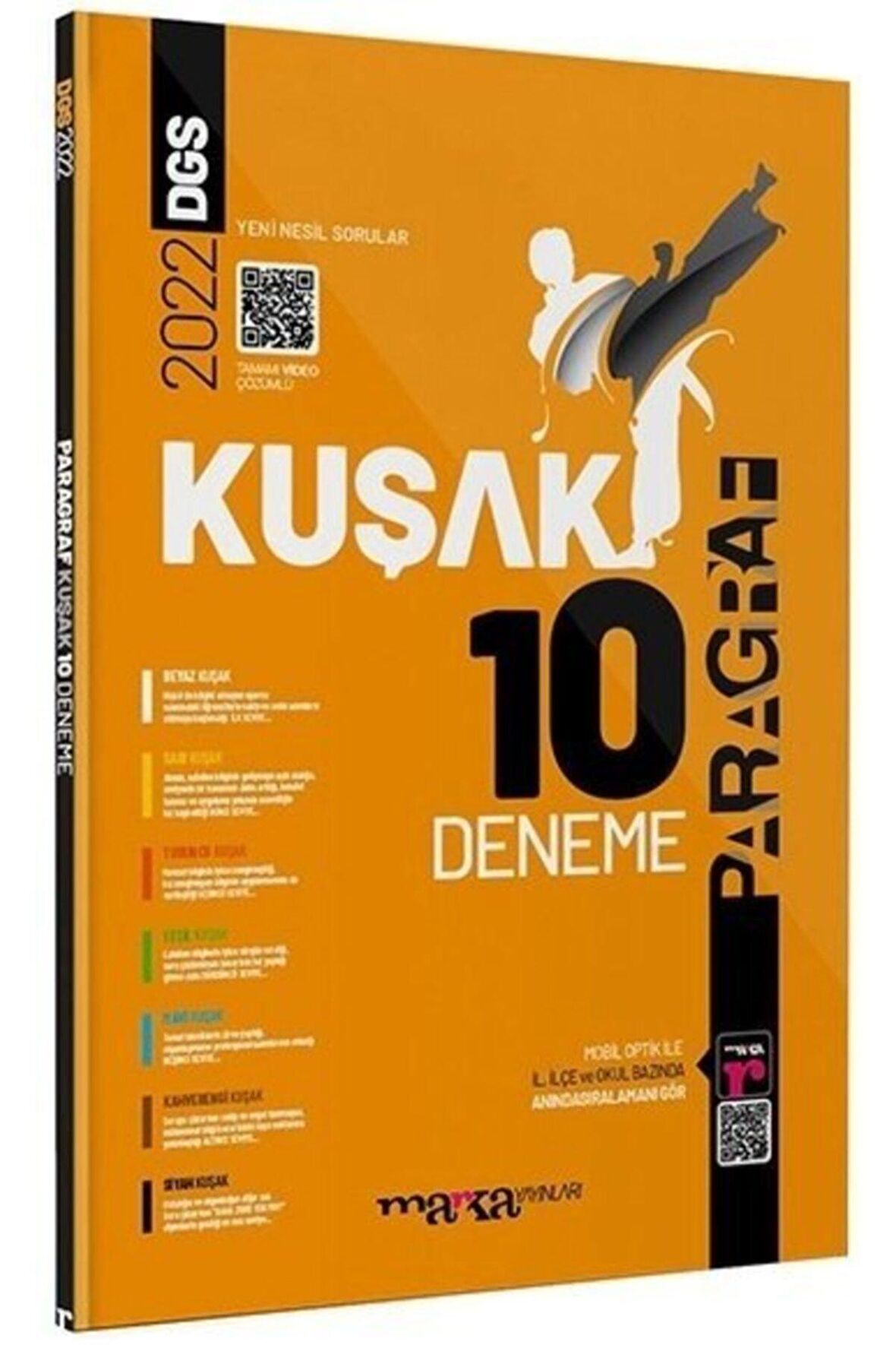 Marka 2022 DGS Paragraf Kuşak 10 Deneme Tamamı Video Çözümlü