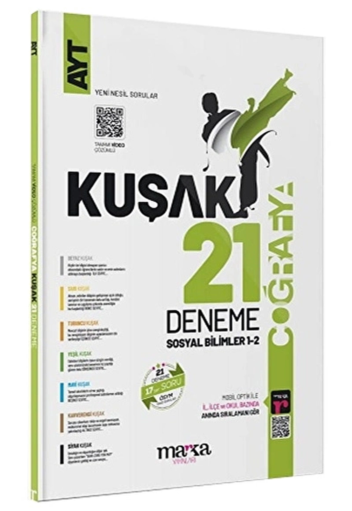 2024 AYT Coğrafya Kolaydan Zora 21 Kuşak Deneme Tamamı Video Çözümlü