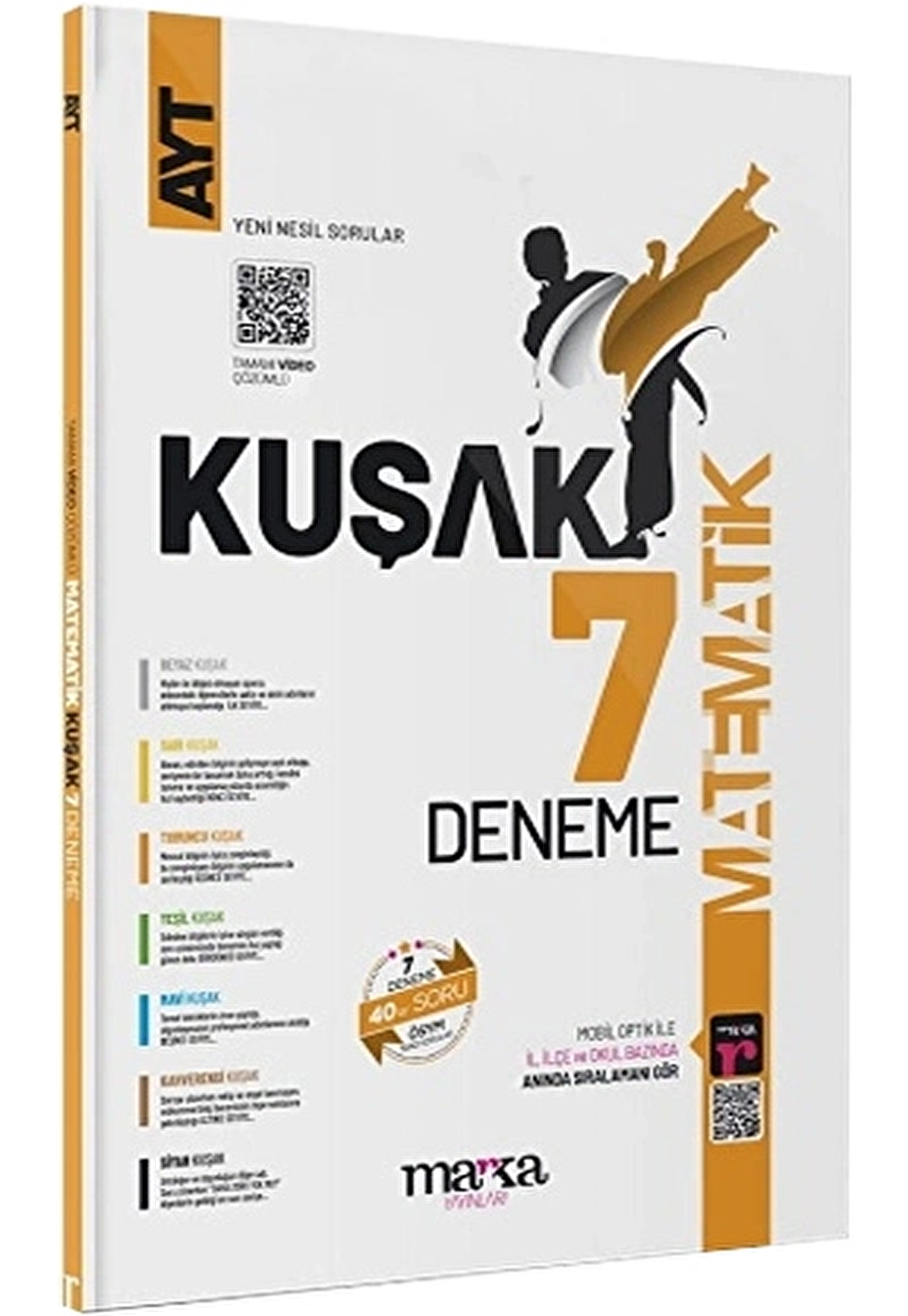 2024 AYT Matematik Kolaydan Zora 7 Kuşak Deneme Tamamı Video Çözümlü