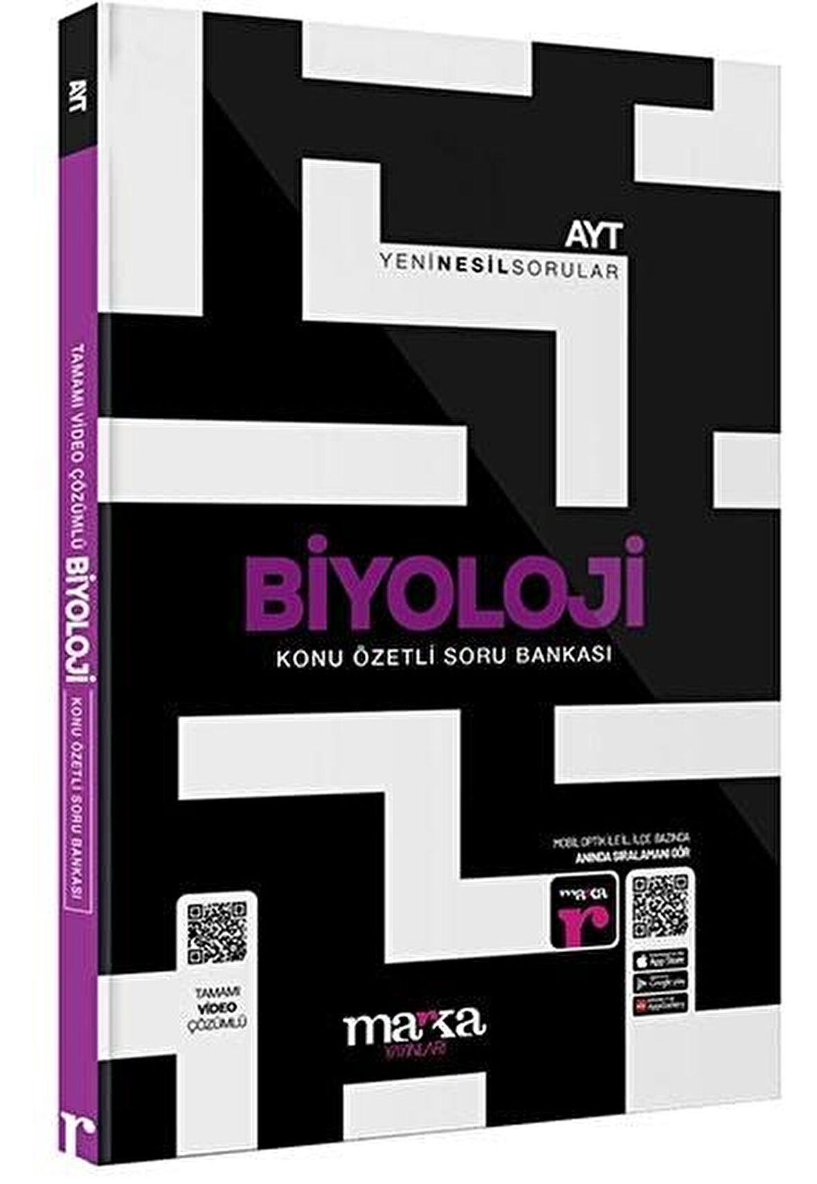 2024 AYT Biyoloji Konu Özetli Yeni Nesil Soru Bankası Tamamı Video Çözümlü