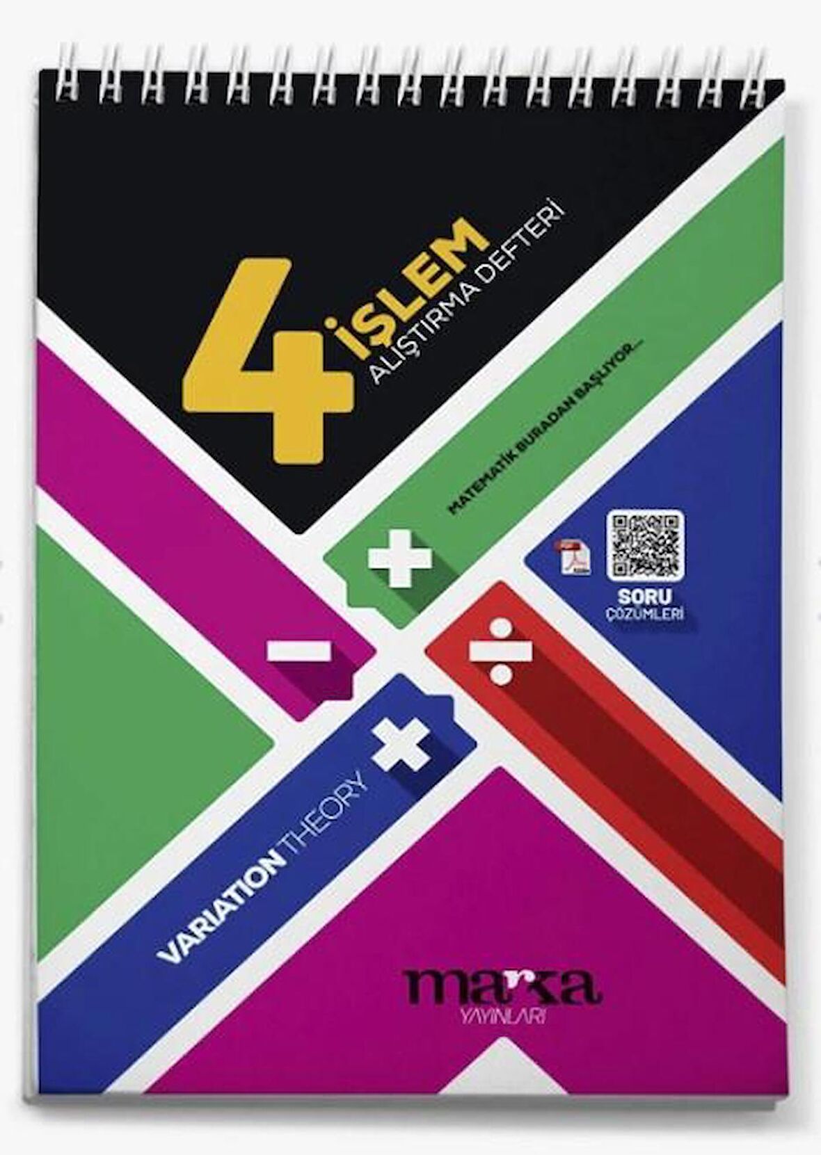 Tüm ÖSYM ve MEB Sınavları için 4 işlem Matematik Alıştırma Defteri