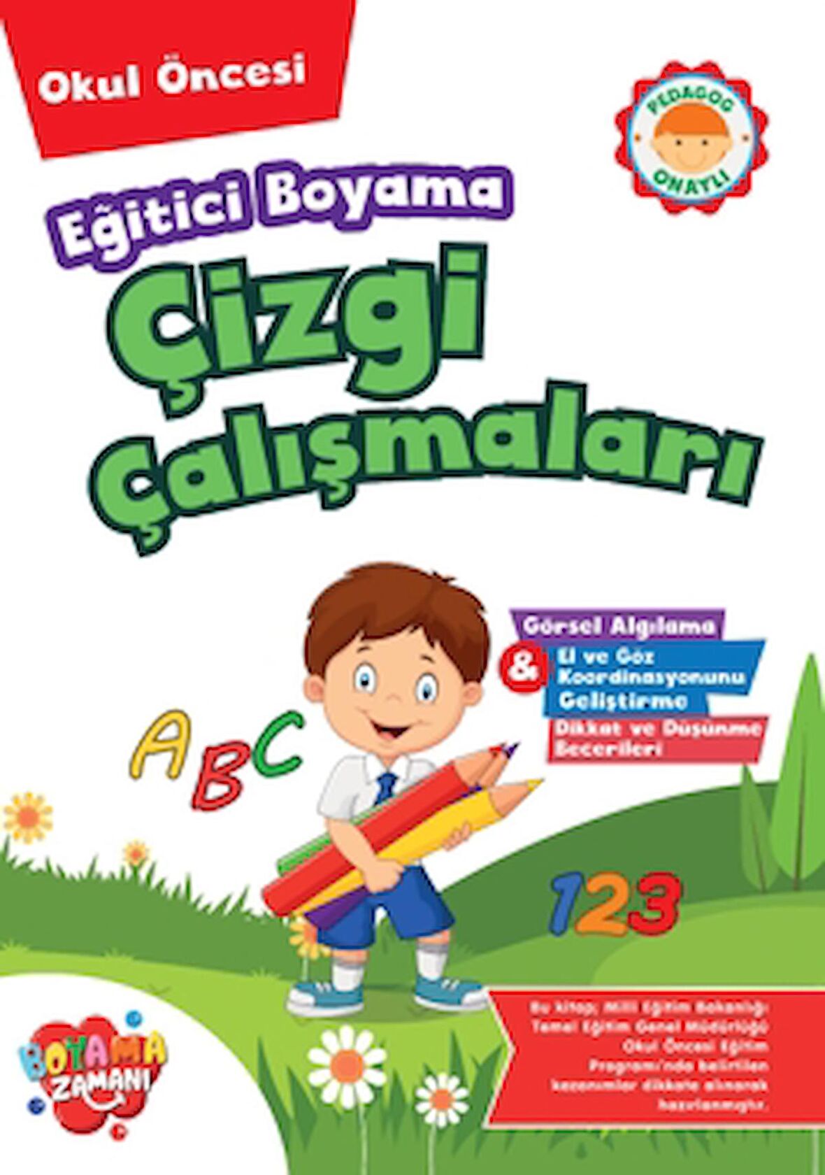 Eğitici Boyama – Çizgi Çalışmaları