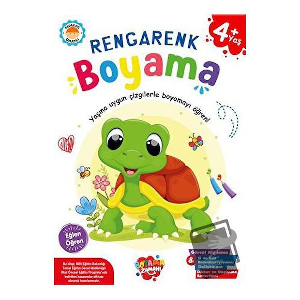 Rengarenk Boyama 4 Yaş