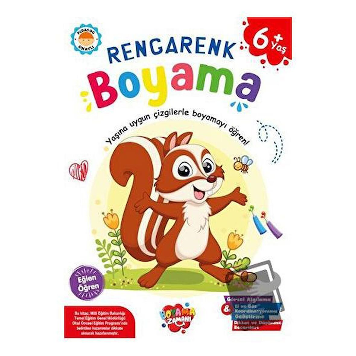 Rengarenk Boyama 6 Yaş