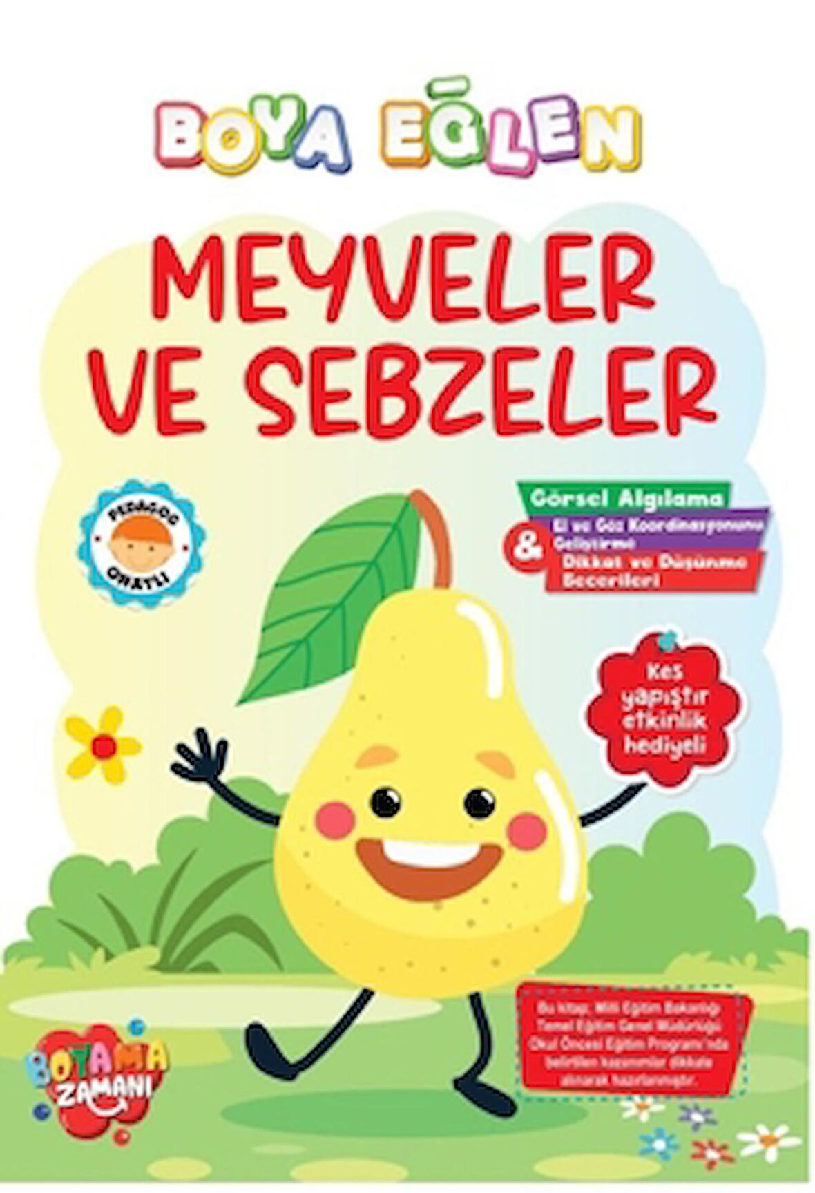 Boya Eğlen – Meyveler ve Sebzeler