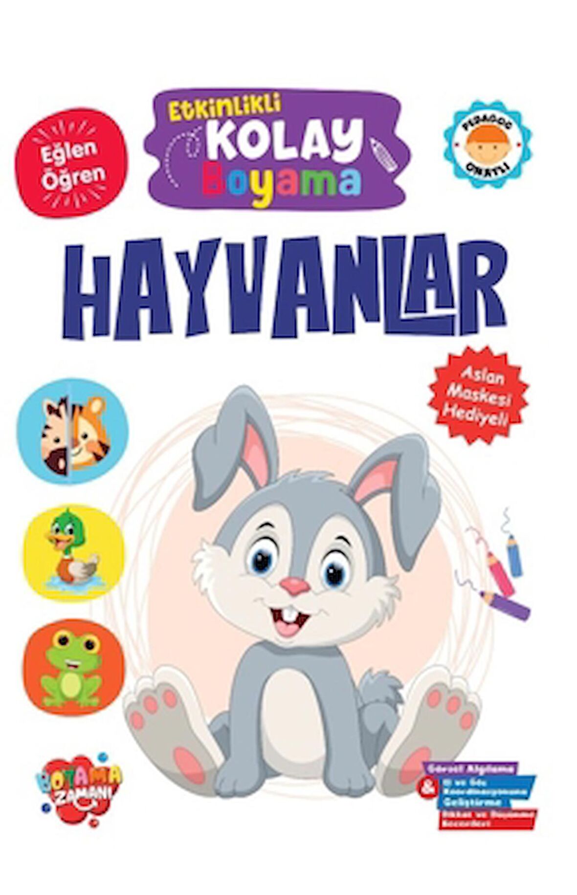 Etkinlikli Kolay Boyama - Hayvanlar