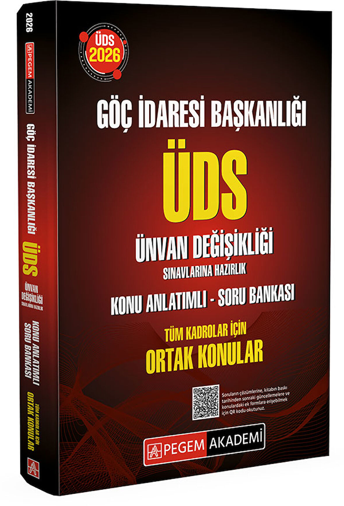 2026 Göç İdaresi Başkanlığı ÜDS Ünvan Değişikliği Sınavlarına Hazırlık Konu Anlatımlı Soru Bankası T