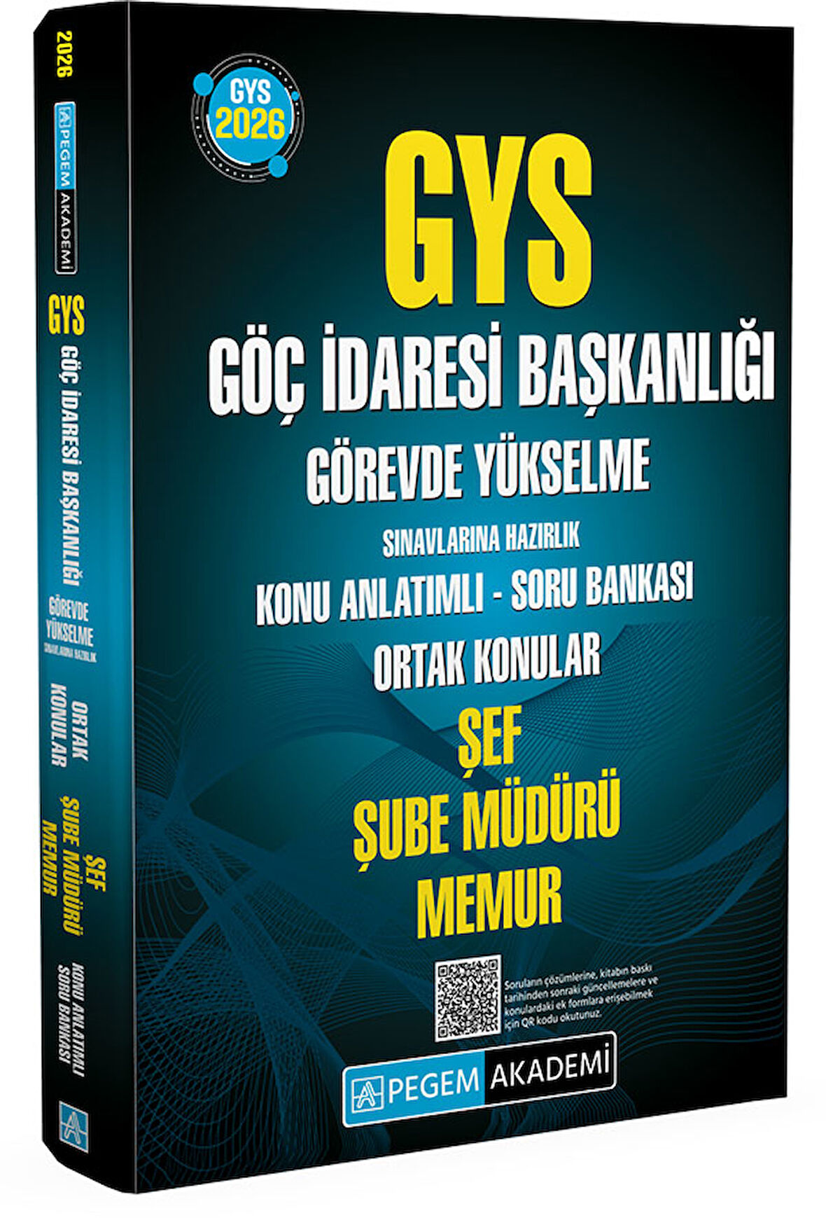 2026 GYS Göç İdaresi Başkanlığı Görevde Yükselme Sınavlarına Hazırlık Konu Anlatımlı Soru Bankası ŞE