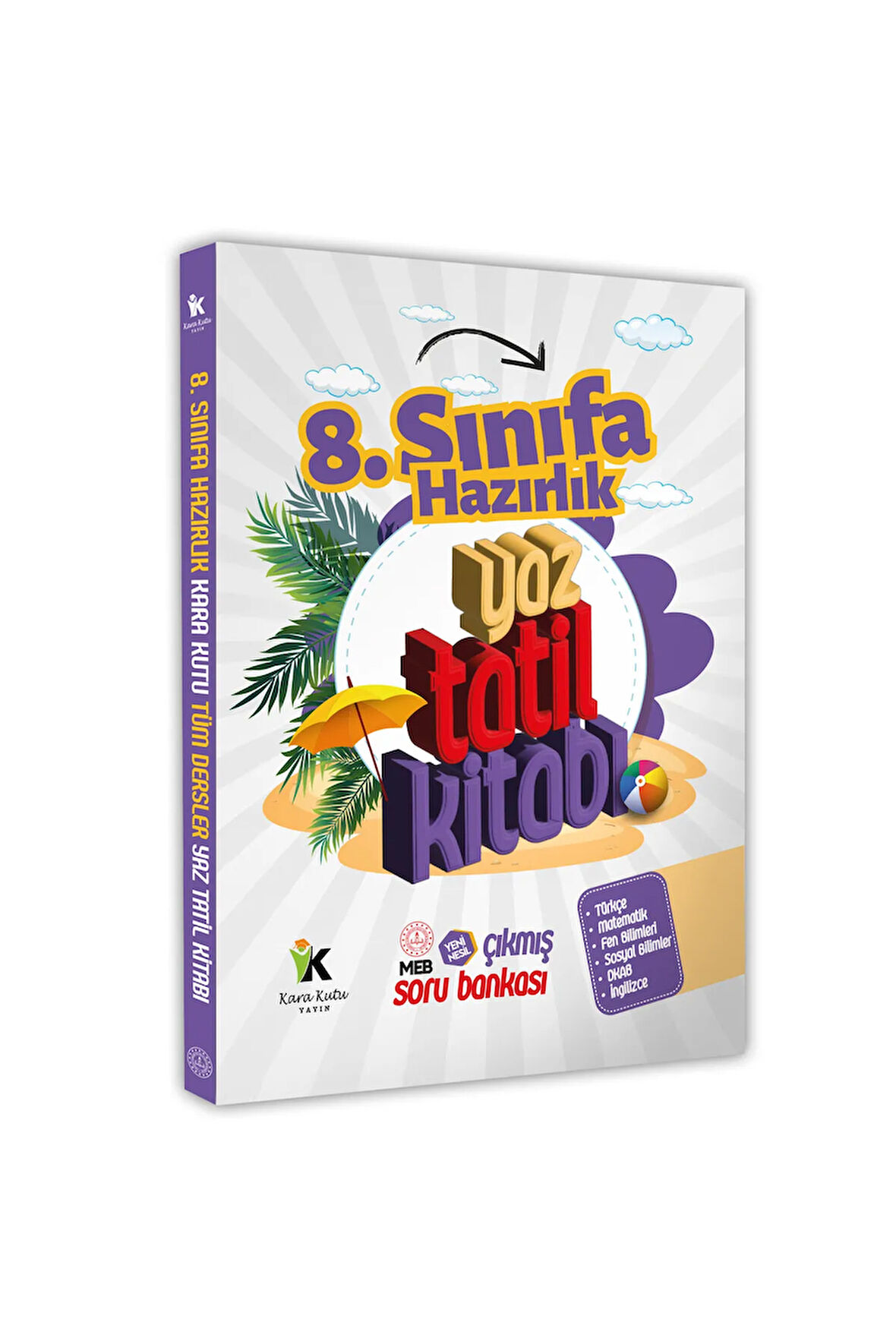 8. Sınıfa Hazırlık Tüm Dersler Yaz Tatil Kitabı Dijital Çözümlü Soru Bankası