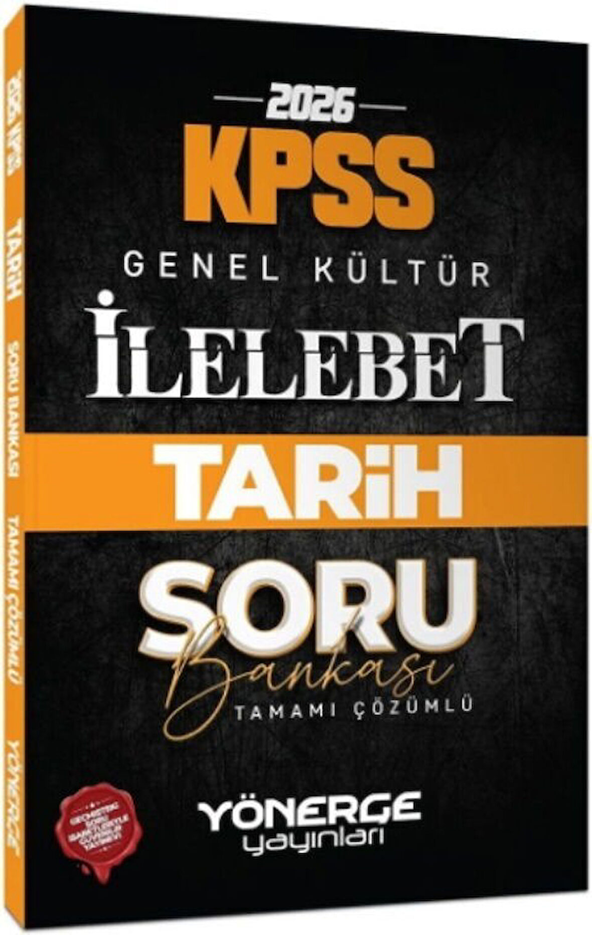 2026 KPSS Tarih İlelebet Soru Bankası Yönerge Yayınları
