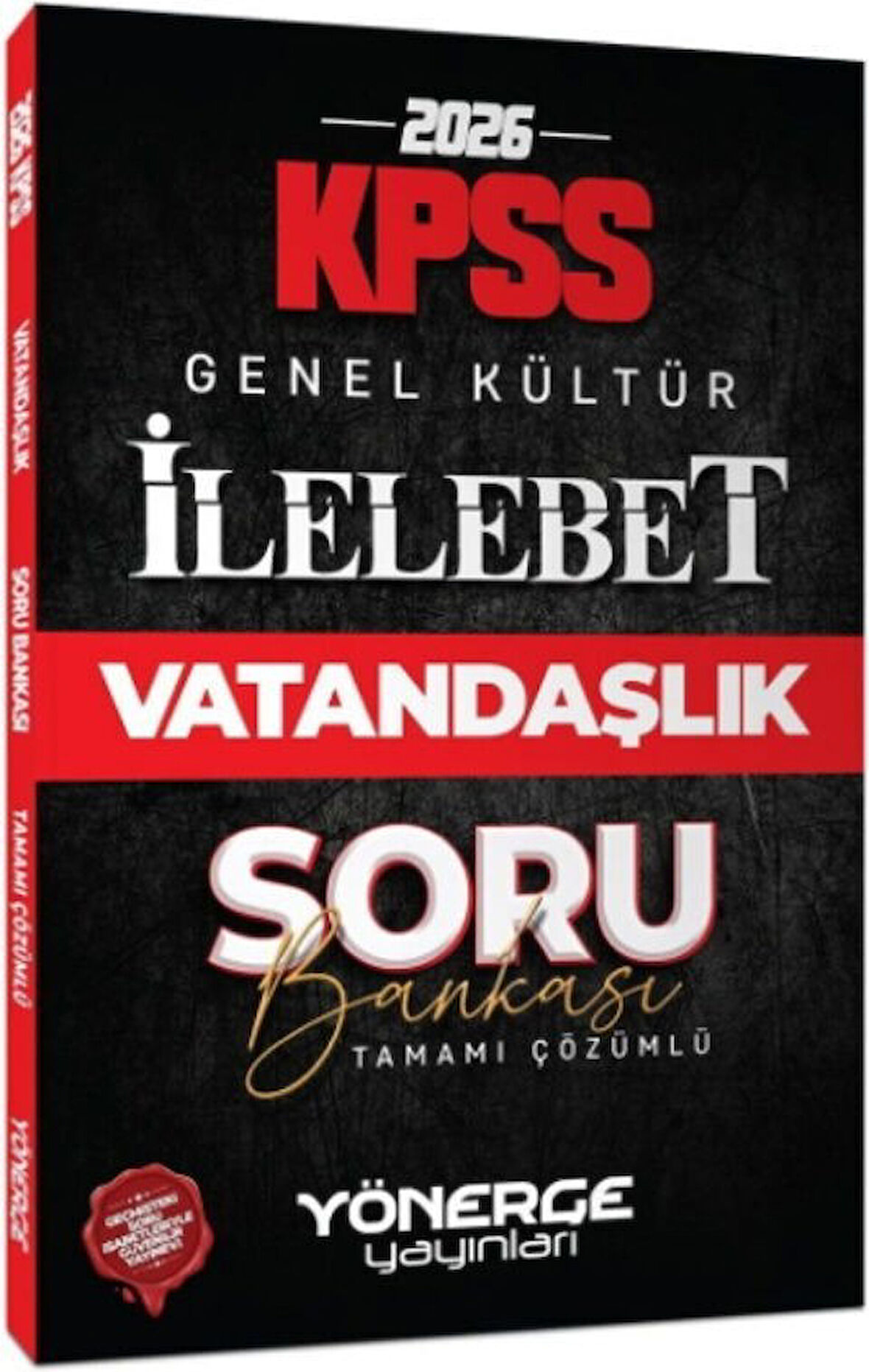 2026 KPSS Vatandaşlık İlelebet Soru Bankası Yönerge Yayınları