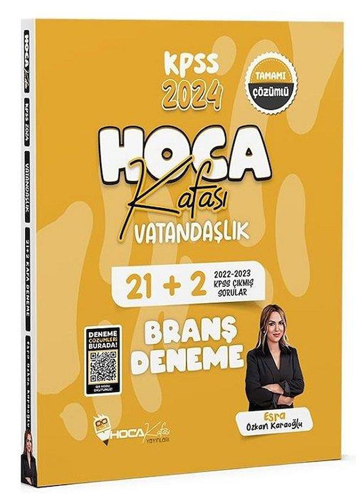 2024 KPSS Vatandaşlık 21+2 Deneme Çözümlü Hoca Kafası Yayınları