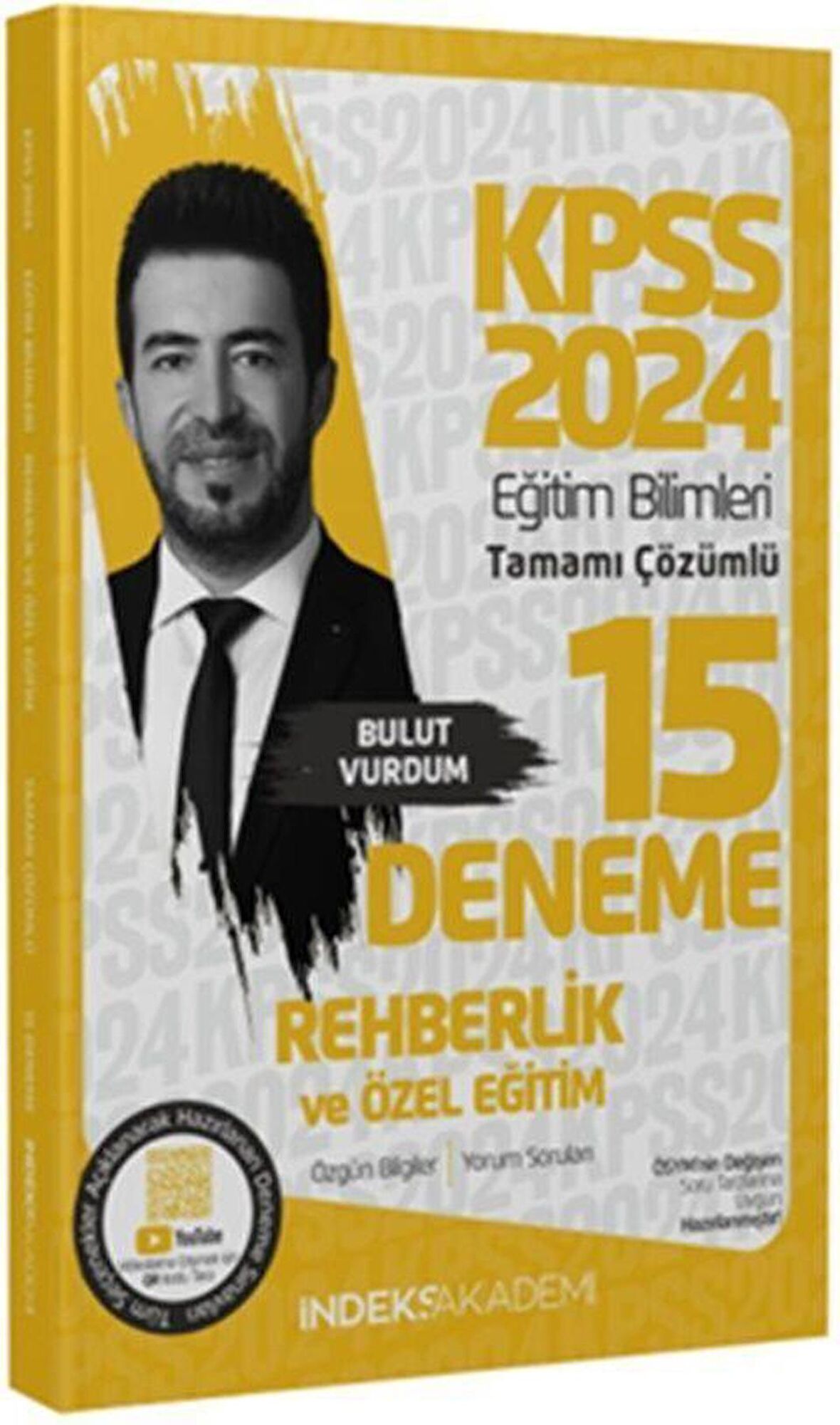 2024 KPSS Eğitim Bilimleri Rehberlik ve Özel Eğitim 15 Deneme Çözümlü