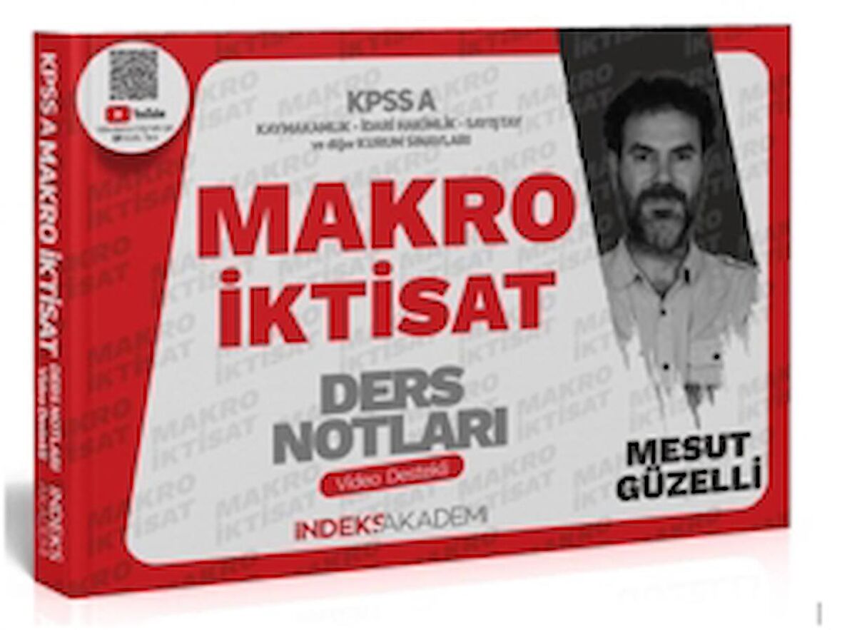 2024 KPSS A Grubu Makro İktisat Video Ders Notları