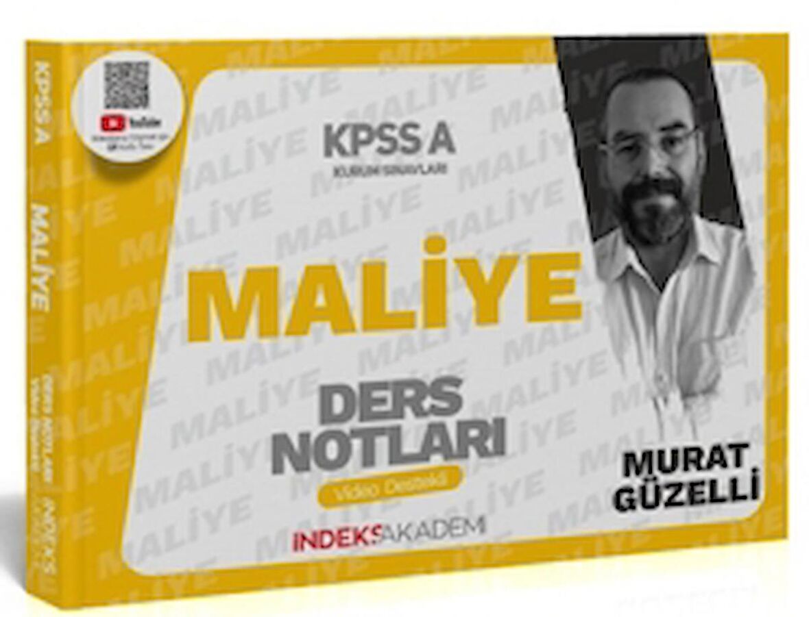 2024 KPSS A Grubu Maliye Video Ders Notları