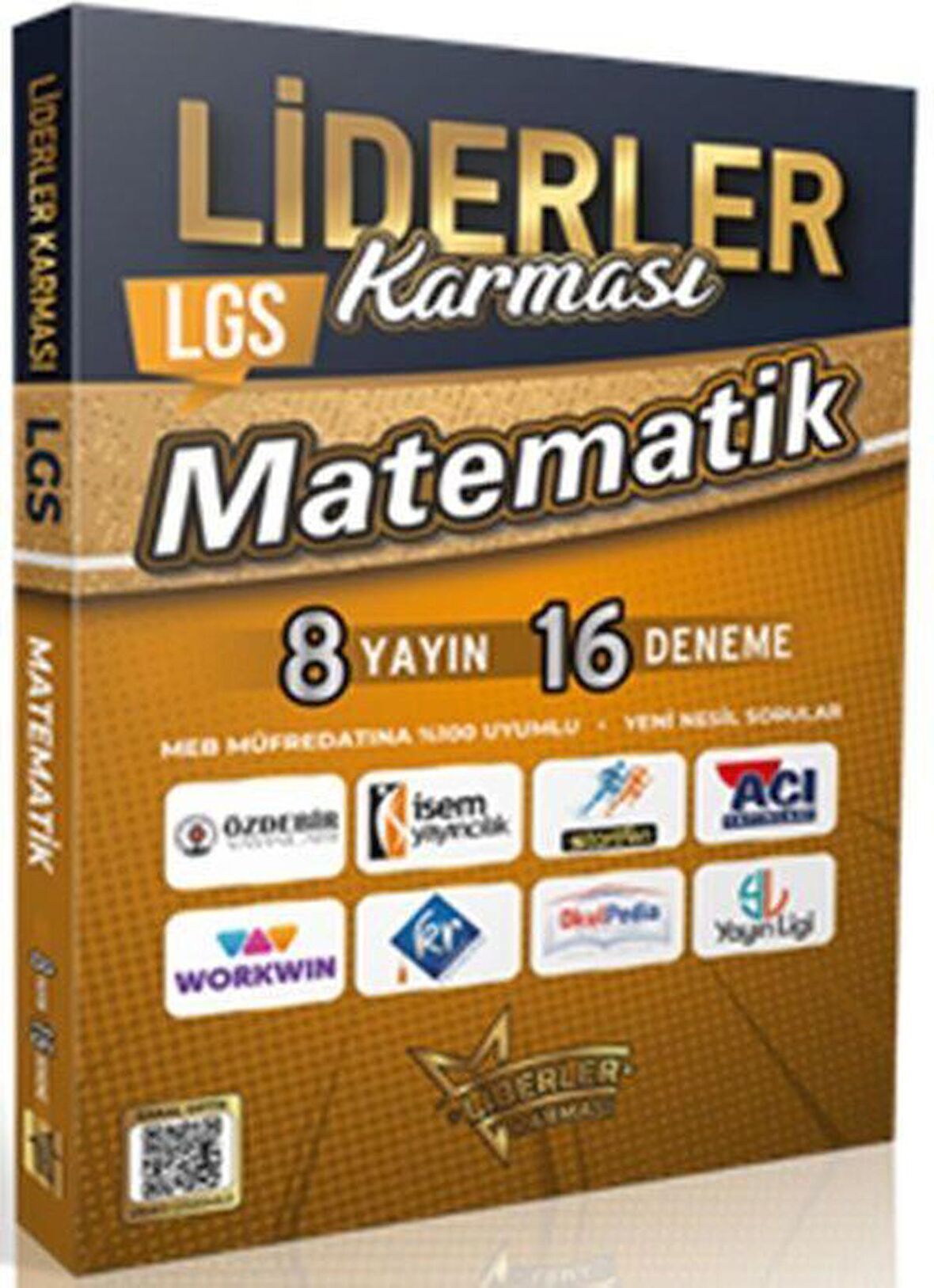 8. Sınıf LGS Matematik Denemeleri 8 Yayın 16 Deneme Liderler Karması