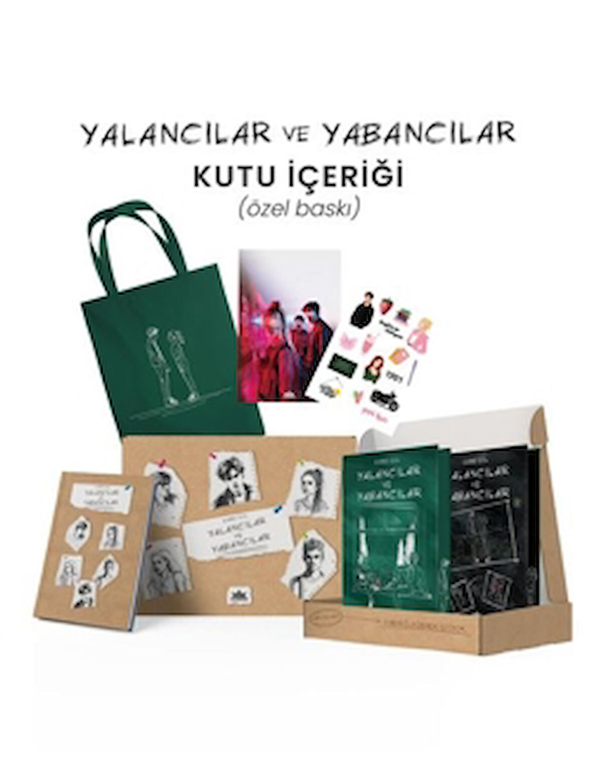 Yalancılar ve Yabancılar Serisi İki Kitaplık Hediyeli Set (Özel Baskı)