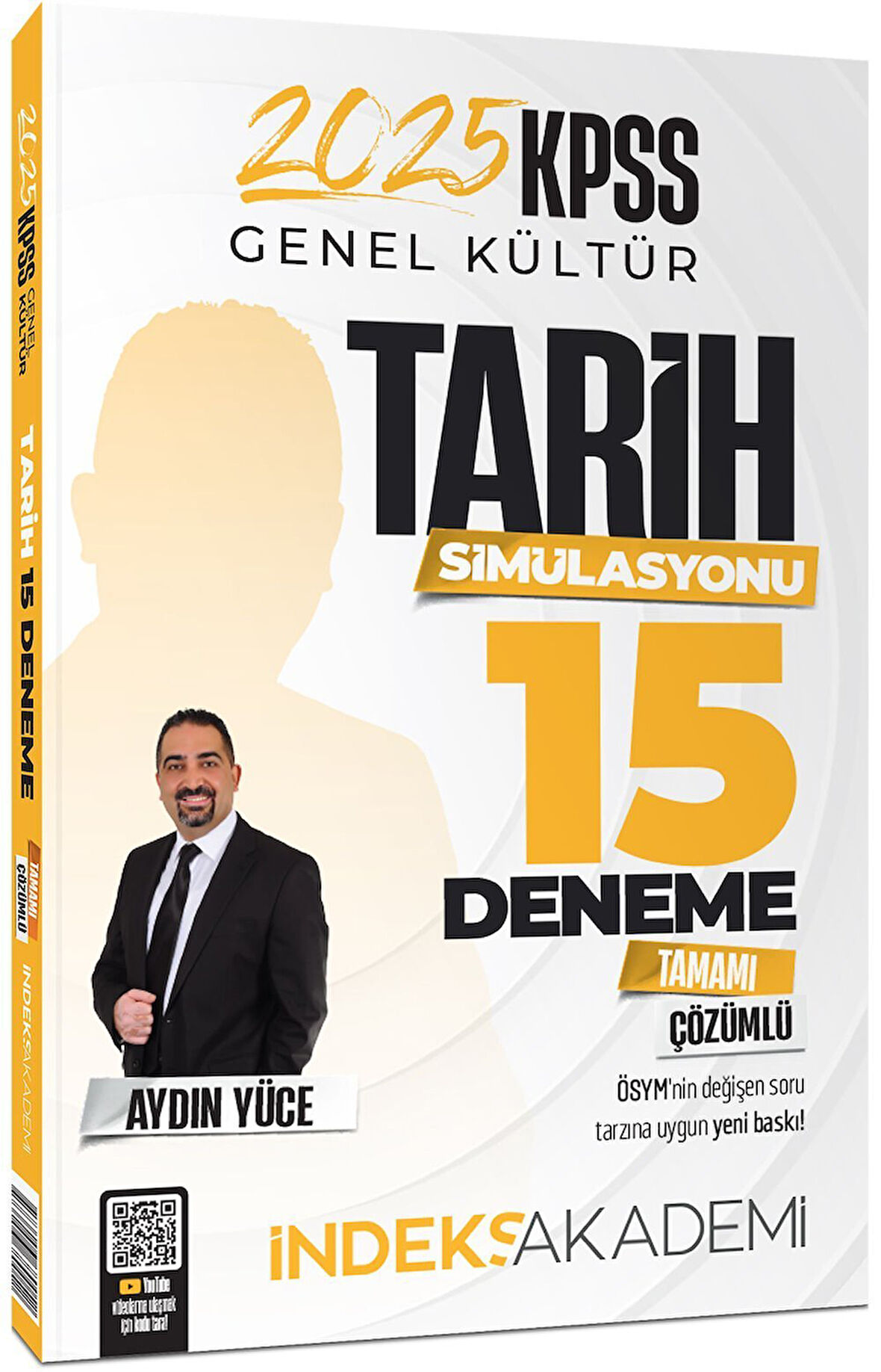 İndeks Akademi 2025 KPSS Tarih Simülasyonu 15 Deneme Çözümlü - Aydın Yüce İndeks Akademi