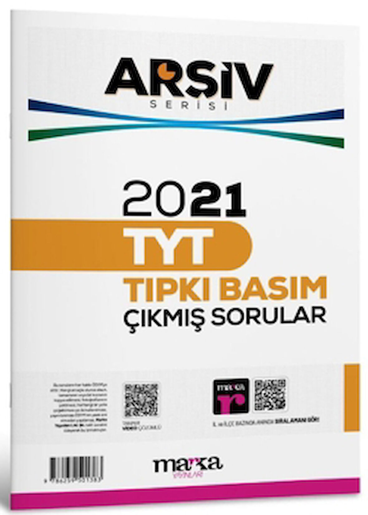 2021 TYT Arşiv Serisi Tıpkı Basım Çıkmış Sorular Tamamı Video Çözümlü