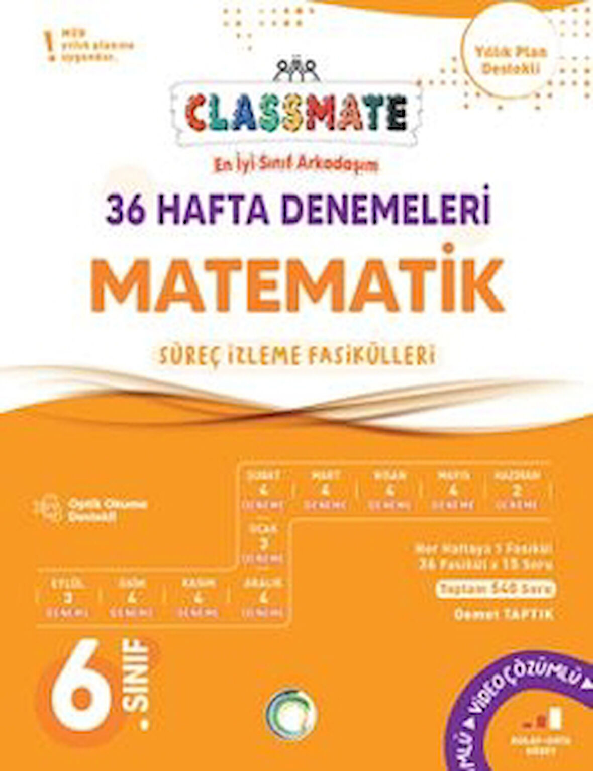 6. Sınıf Classmate 36 Hafta Denemeleri Matematik