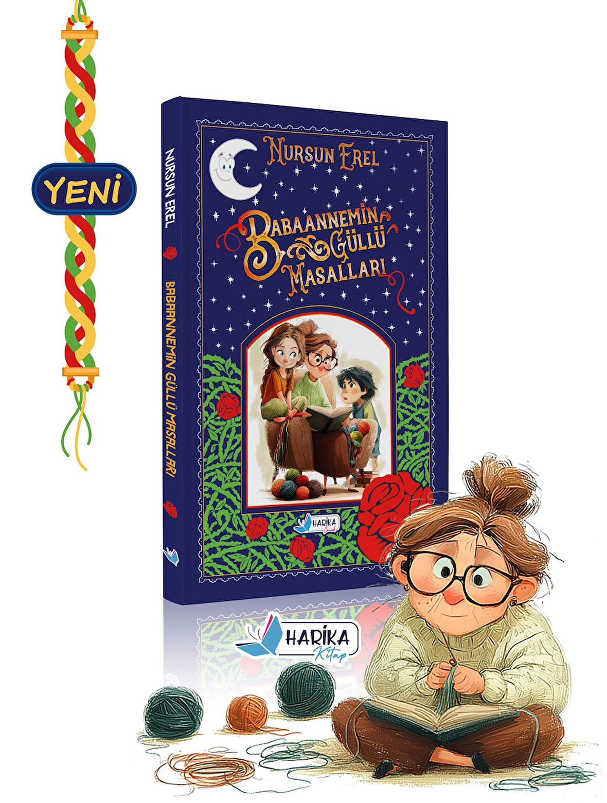 Babaannemin Güllü Masalları - Nursun EREL - Ciltli - 144 Sayfa -5 - 12 Yaş - Renkli