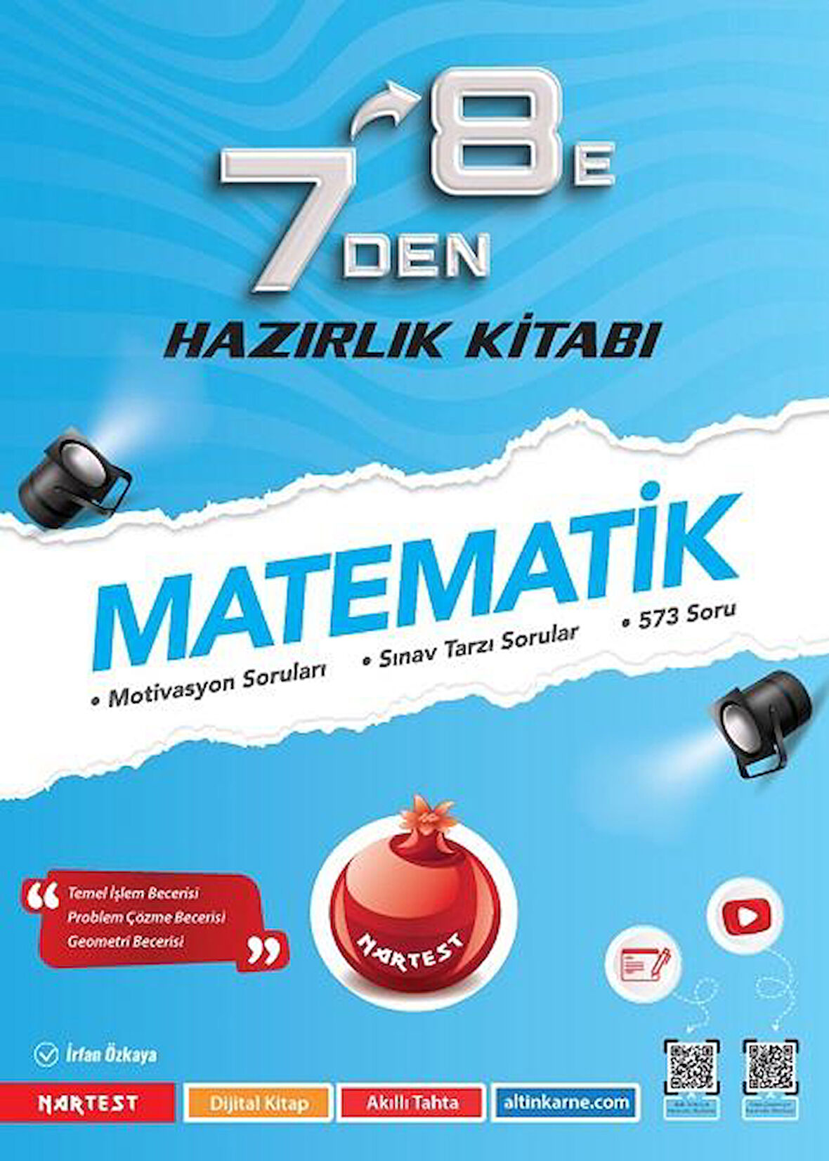 Nartest Yayınevi 7 Den 8 E Matematik Hazırlık Kitabı