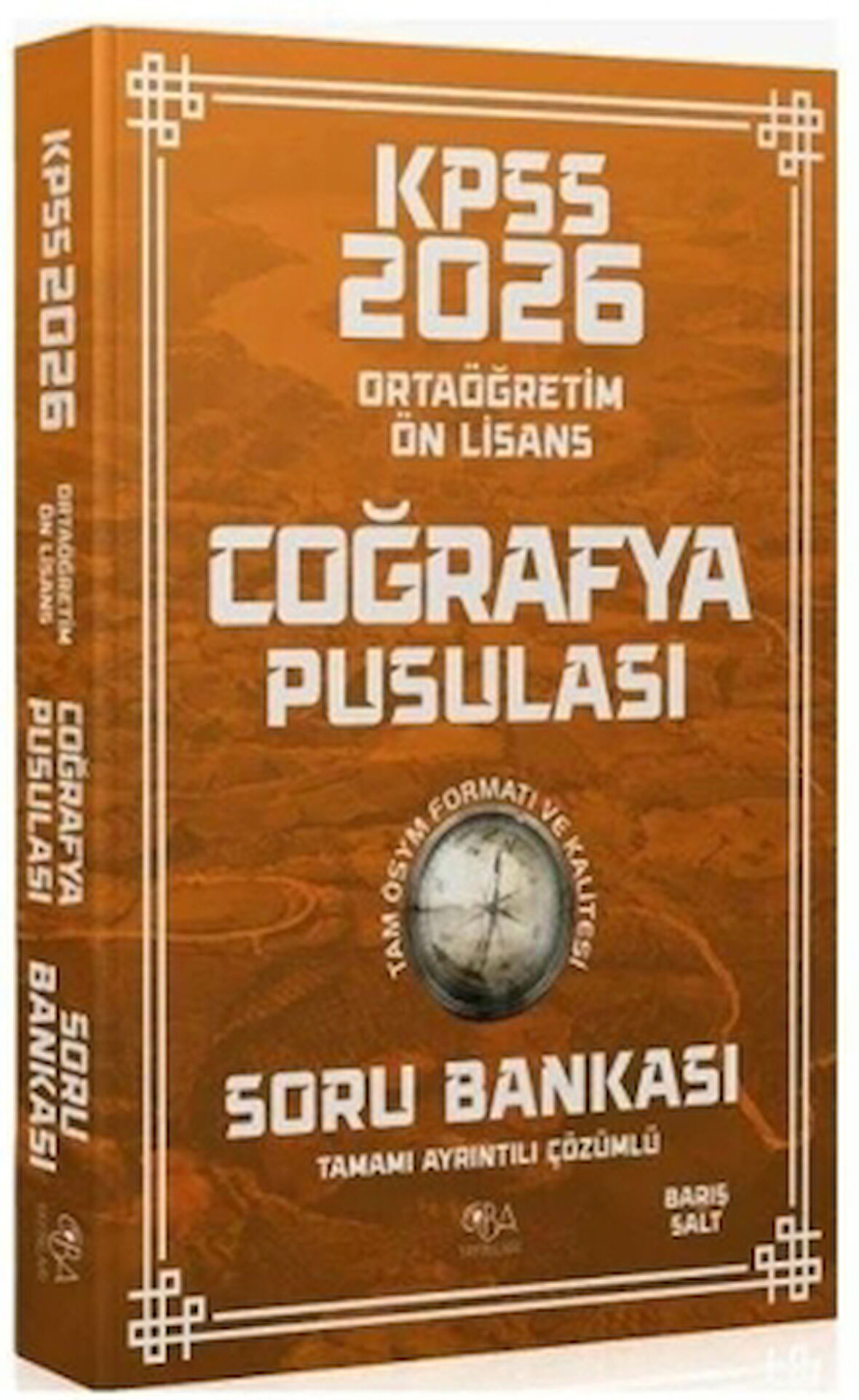 2026 KPSS Lise Ortaöğretim Ön Lisans Coğrafya Pusulası Soru Bankası Çözümlü