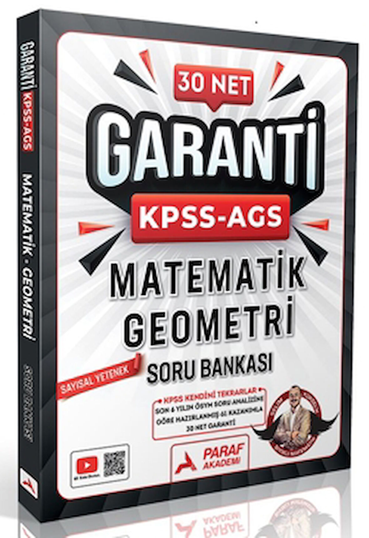 Paraf Akademi KPSS-AGS 30 Net Matematik Geometri Soru Bankası