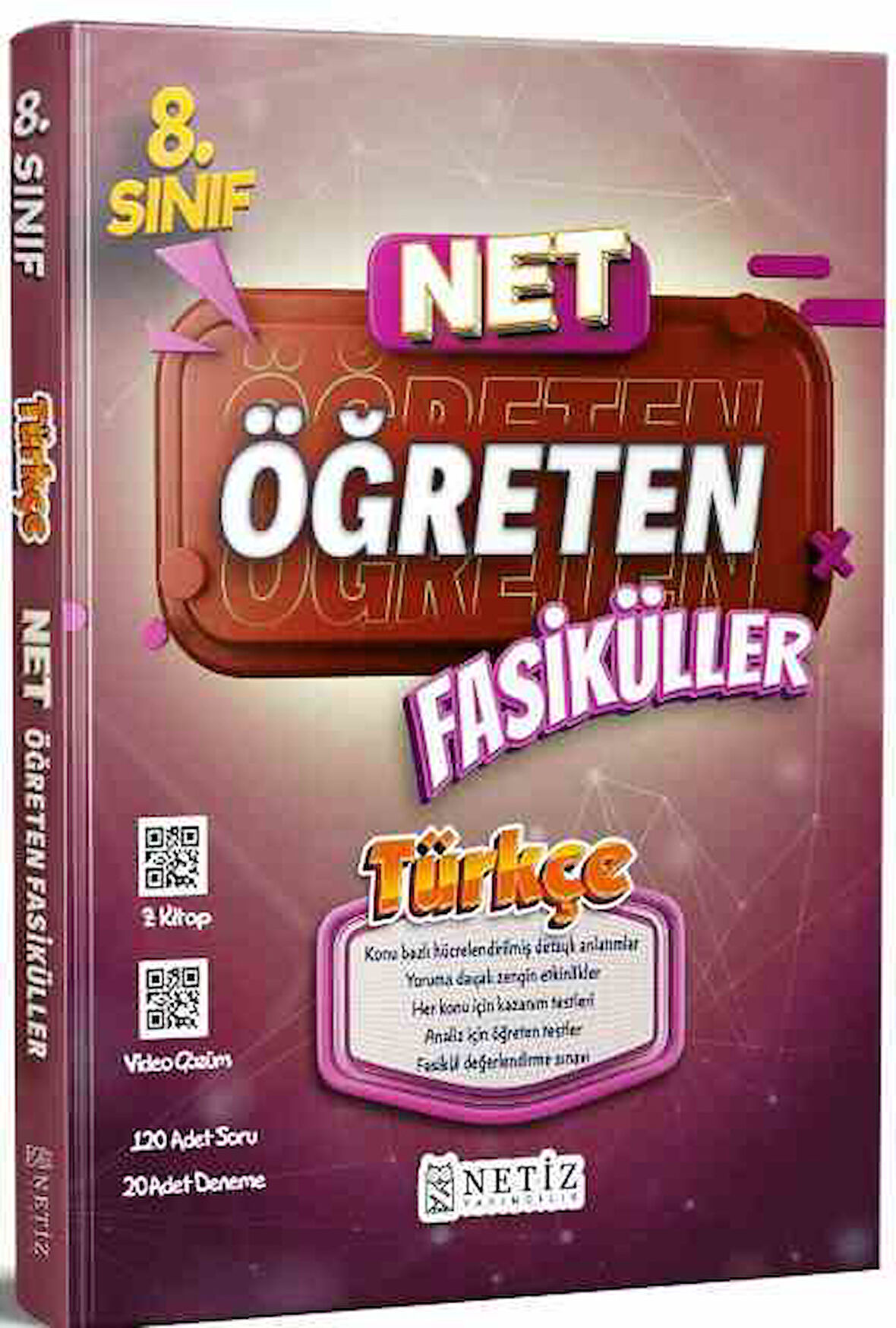 8. Sınıf LGS Türkçe Fasikülleri Net Serisi
