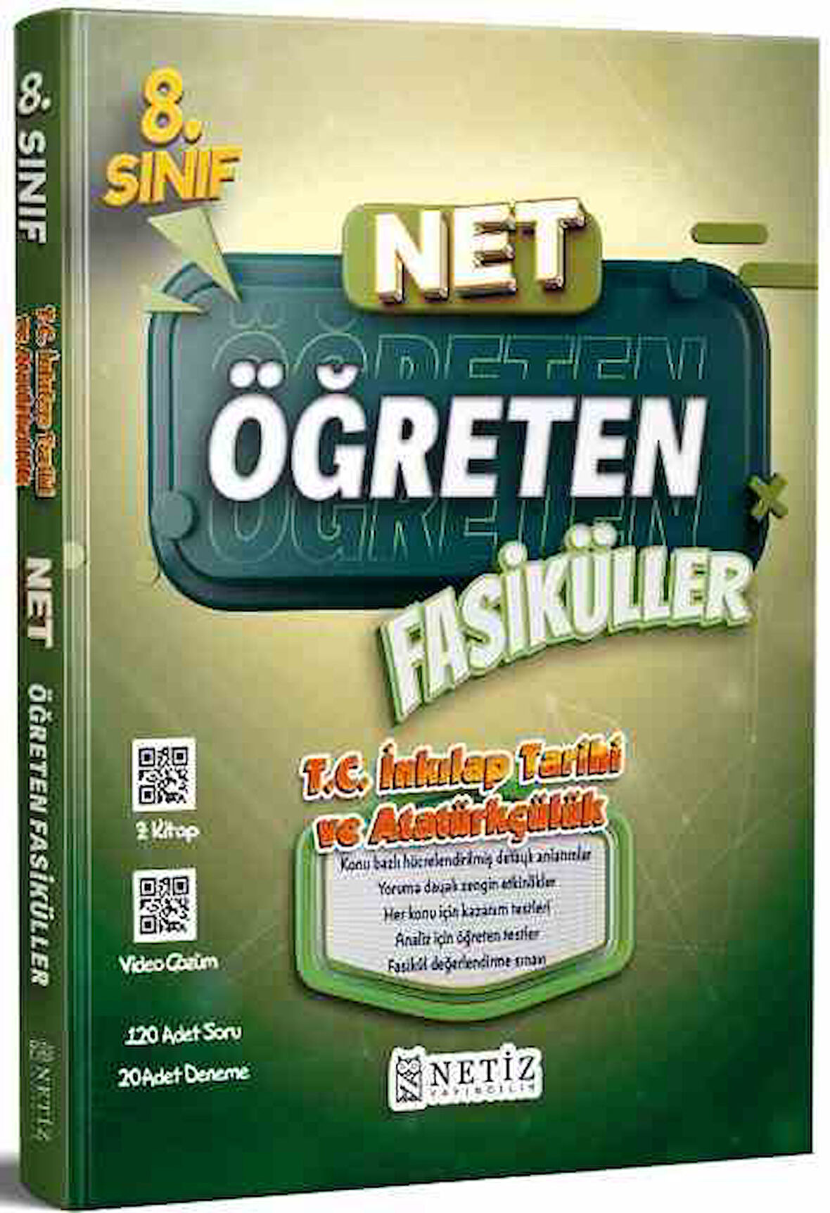 8. Sınıf LGS T.C. İnkılap Tarihi ve Atatürkçülük Fasikülleri Net Serisi
