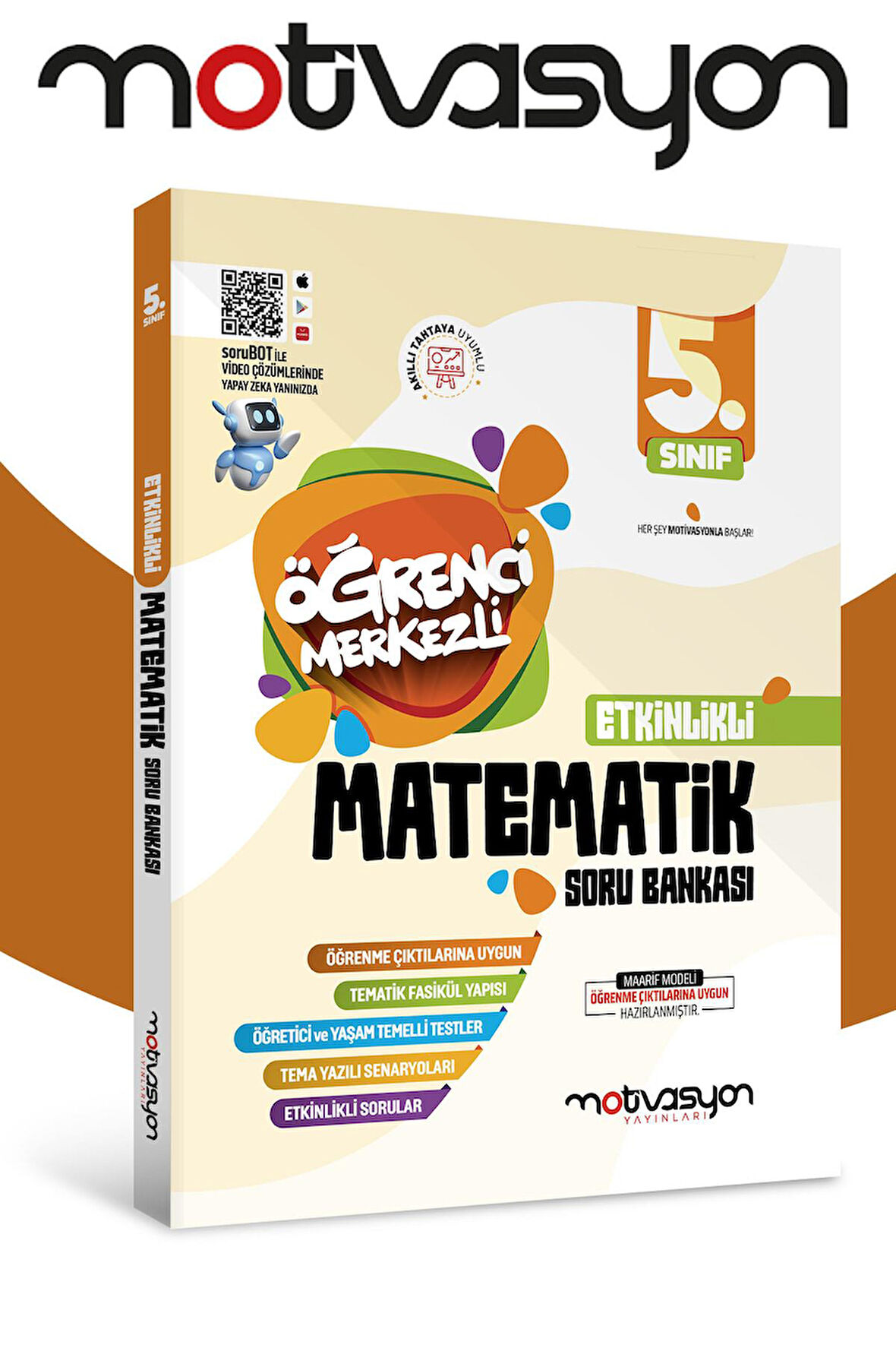 Motivasyon 5. Sınıf Matematik Etkinlikli Tematik Fasikül Soru Bankası