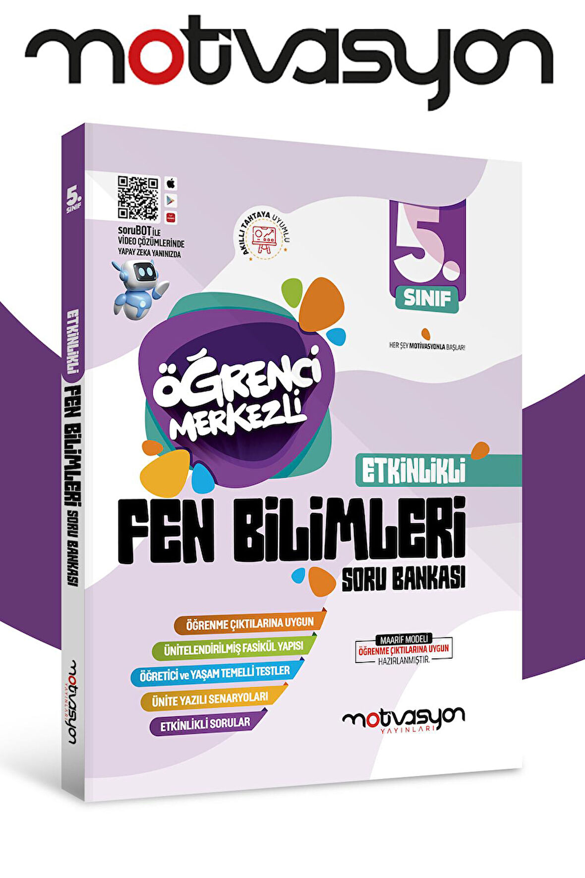 Motivasyon 5. Sınıf Fen Bilimleri Etkinlikli Tematik Fasikül Soru Bankası